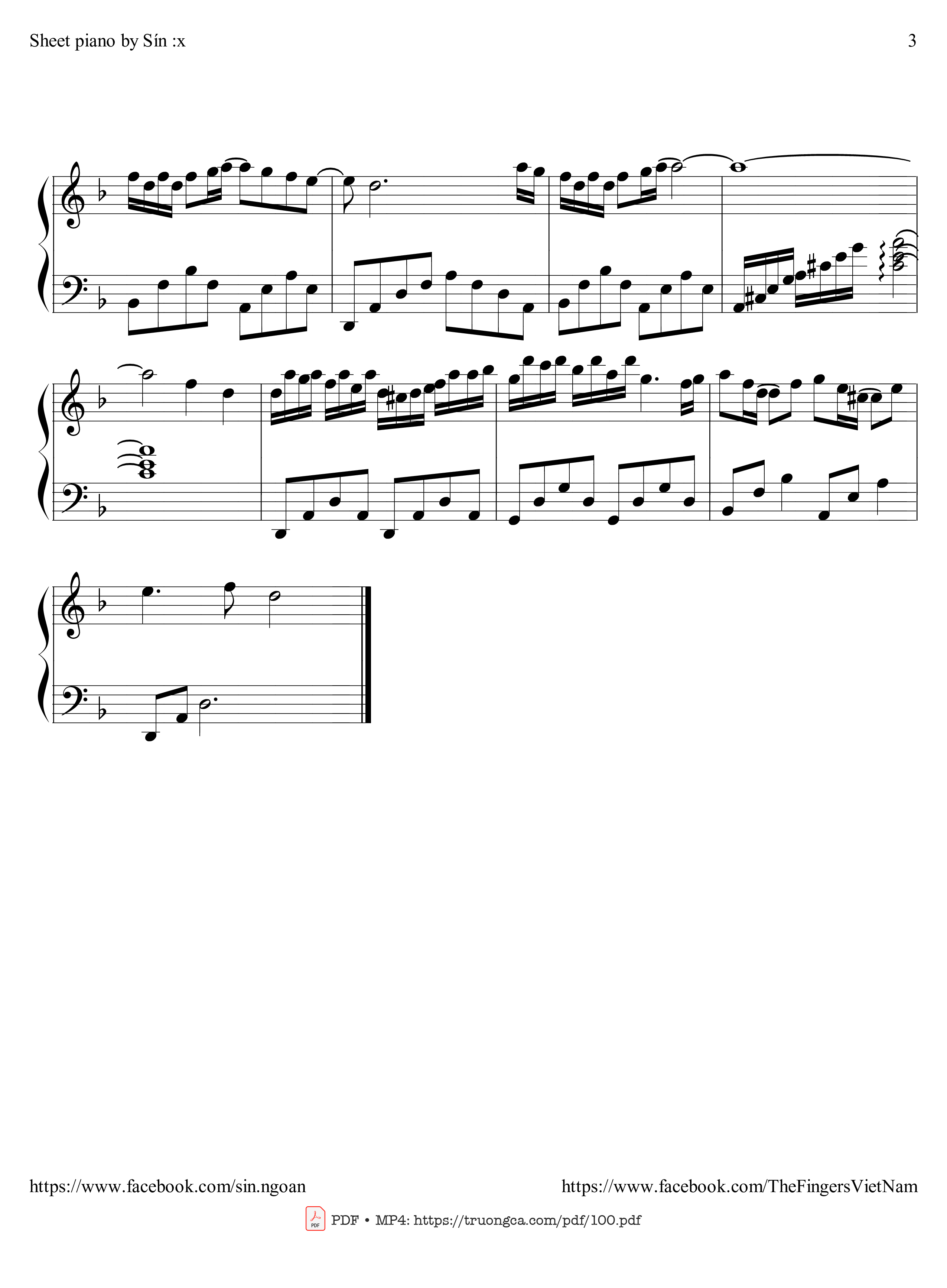 Page 4 of Sheet music PDF Anh muốn em sống sao - Chi Dân