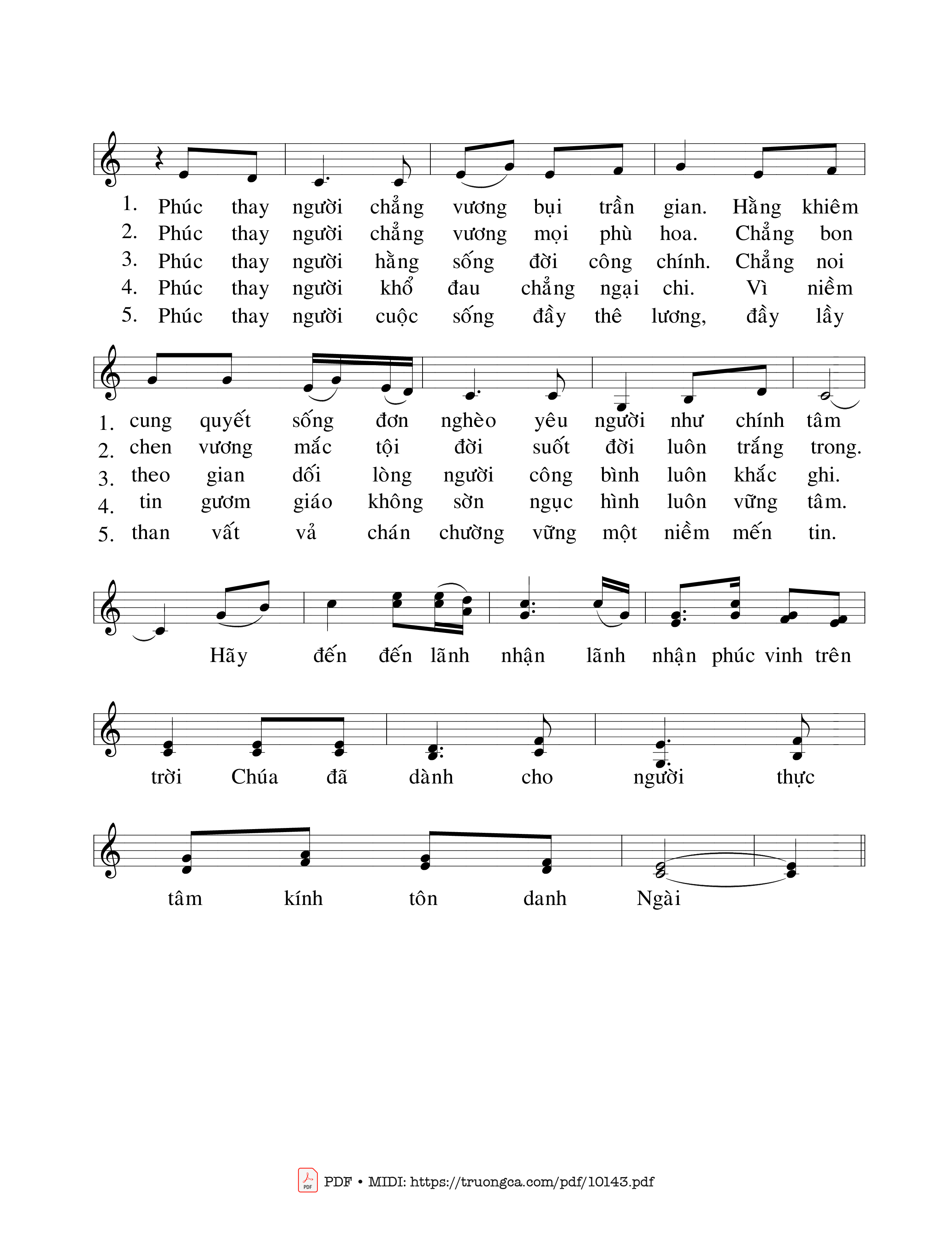 Muôn dân tộc tiến vào chầu Hưởng thánh nhan phúc lộc trời, Trang 2