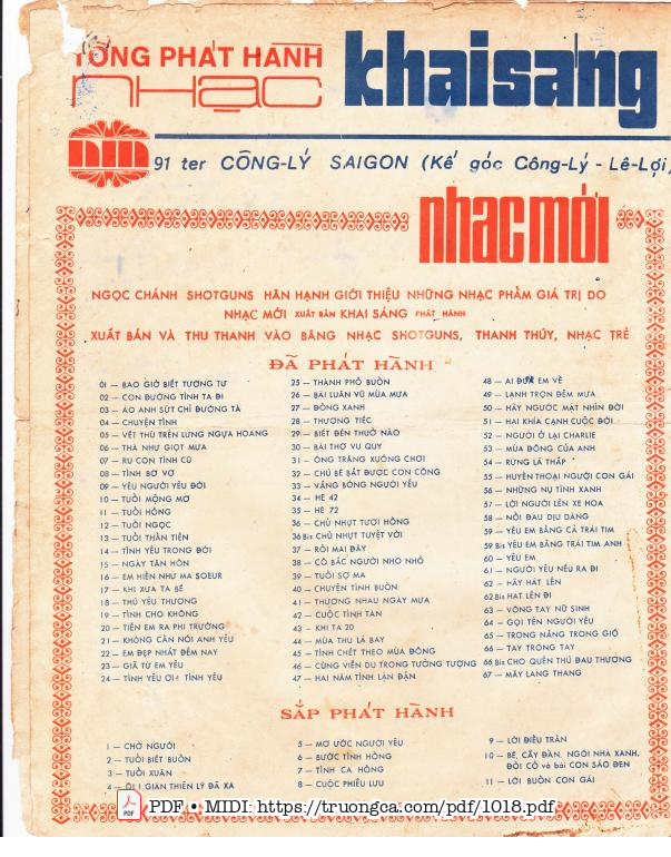 Page 4 of Sheet music PDF Chủ nhật tươi hồng (Beautiful sunday) - Daniel Boone