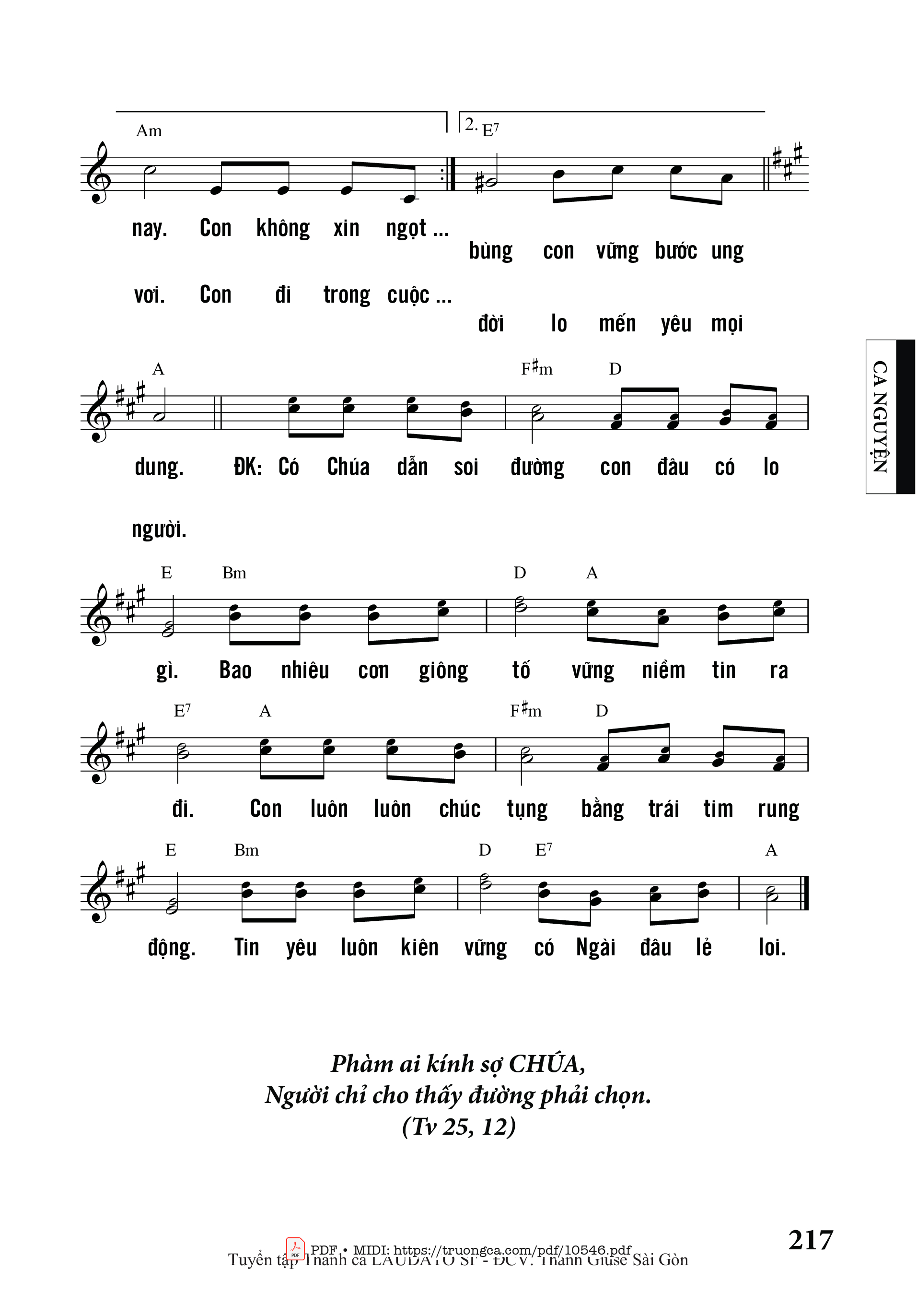 Page 2 of Sheet music PDF Con Không Xin - Ngọc Linh