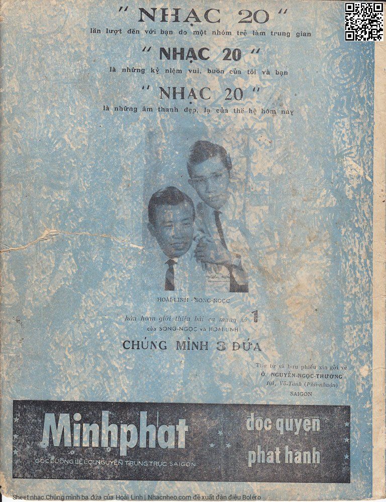 Page 8 of Sheet music PDF Chúng mình ba đứa - Hoài Linh