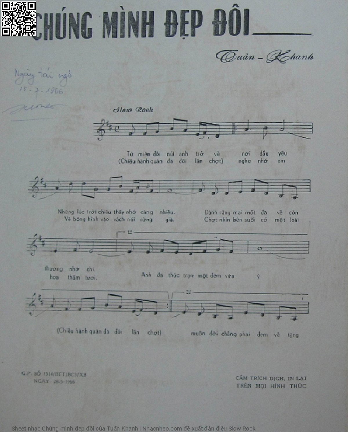 Page 2 of Sheet music PDF Chúng mình đẹp đôi - Tuấn Khanh