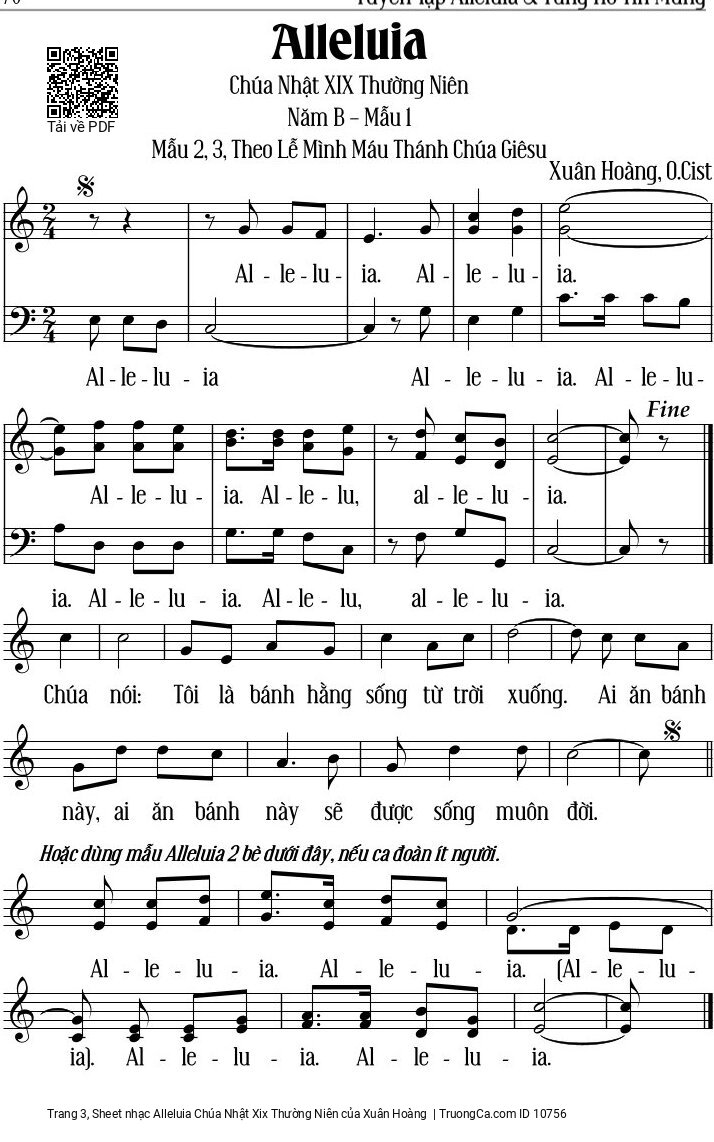 Alleluia Alleluia Alleluia, Trang 11