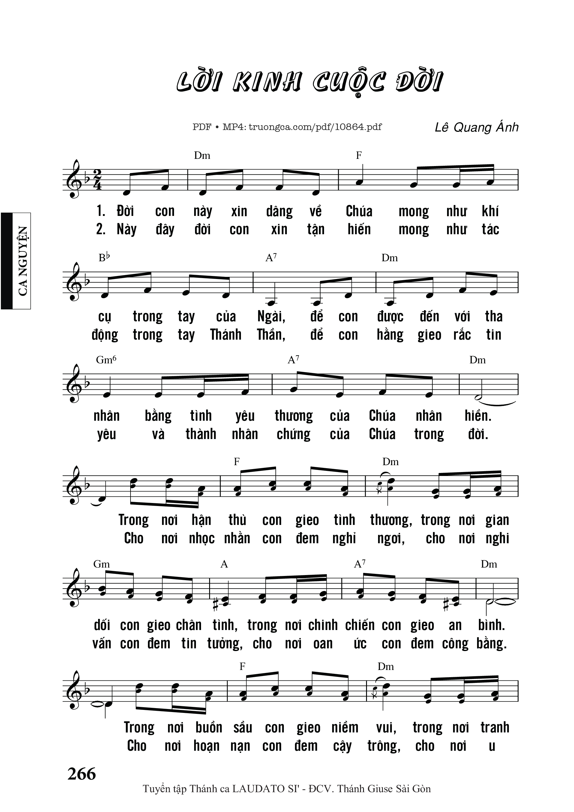 Lời Kinh Cuộc đời