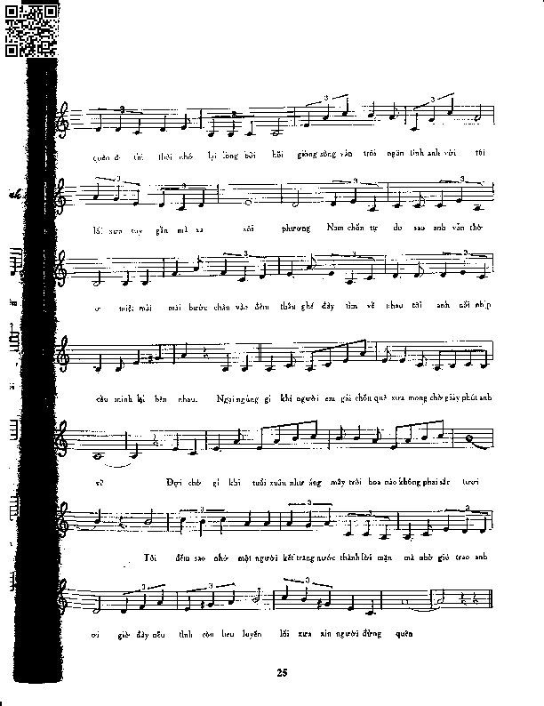 Page 2 of Sheet music PDF Chuyện buồn năm cũ - Song Ngọc