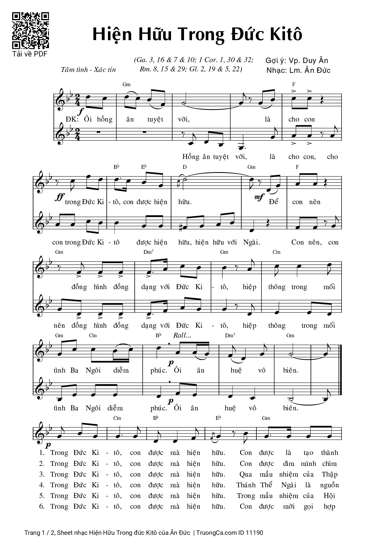 Hiện Hữu Trong đức Kitô