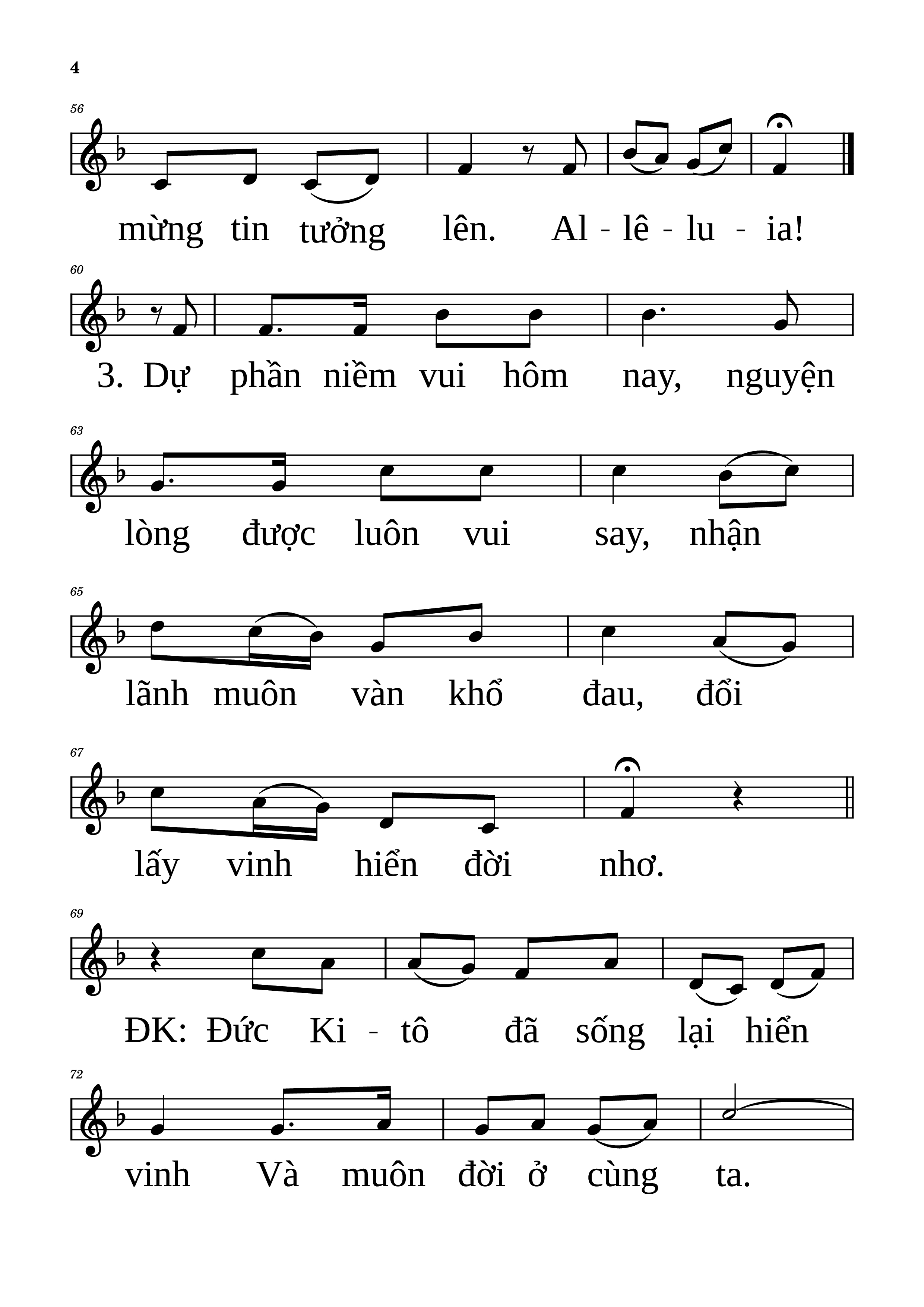 Page 9 of Sheet music PDF Chúa đã Sống Lại - Kim Long