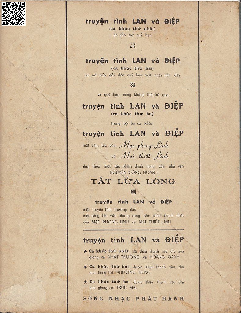 Page 4 of Sheet music PDF Chuyện tình Lan và Điệp - Mạc Phong Linh