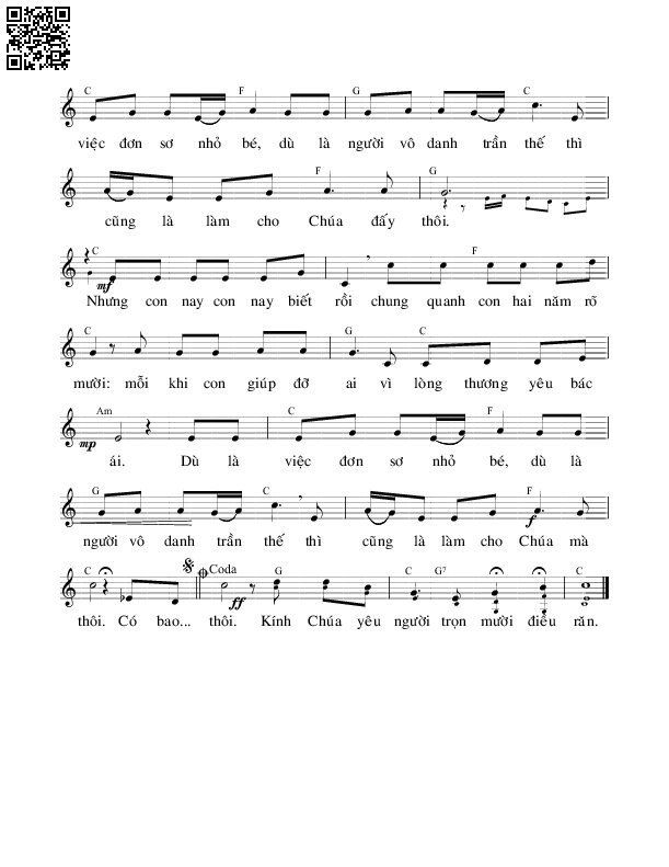 Page 2 of Sheet music PDF Có bao giờ - Hùng Lân