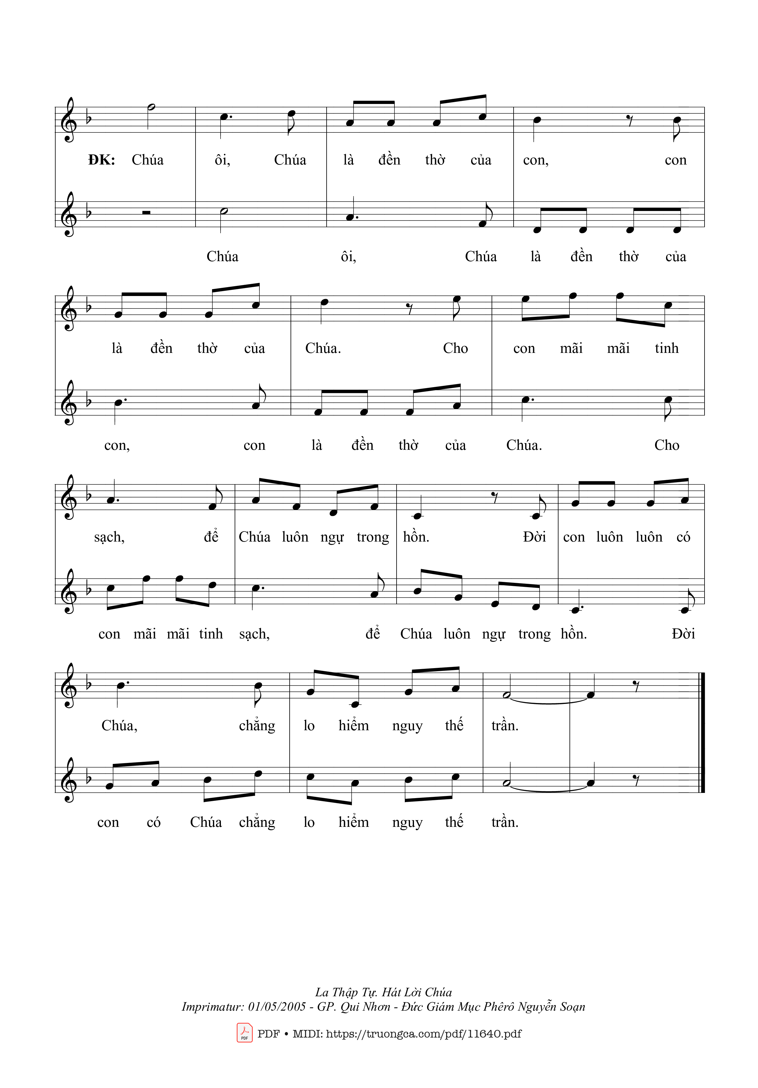 Hiệp Lễ Chúa Nhật B Mùa Chay Vào thành Giêrusalem, Trang 2