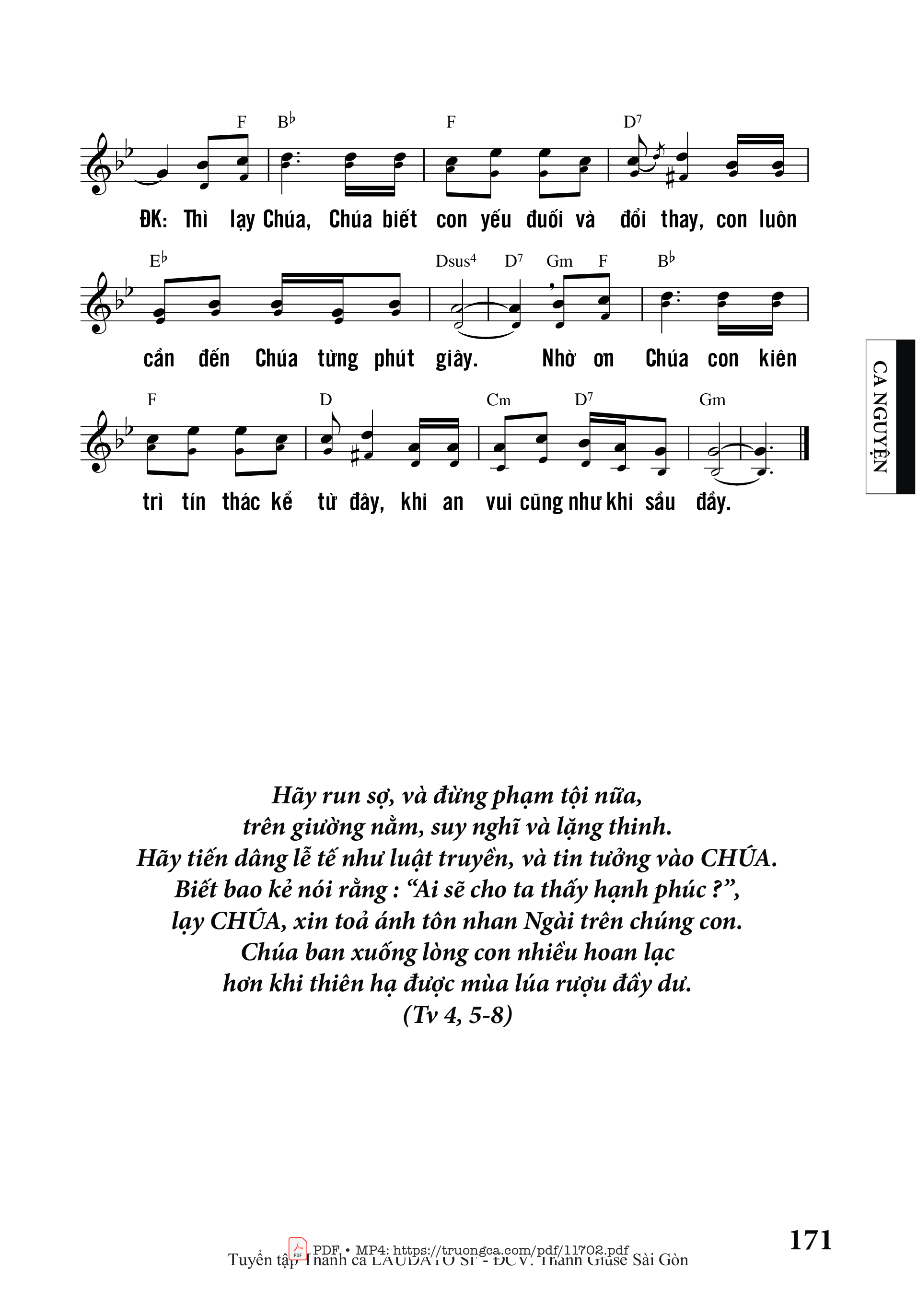 Page 2 of Sheet music PDF Cho Con Vững Tin - Nguyễn Duy