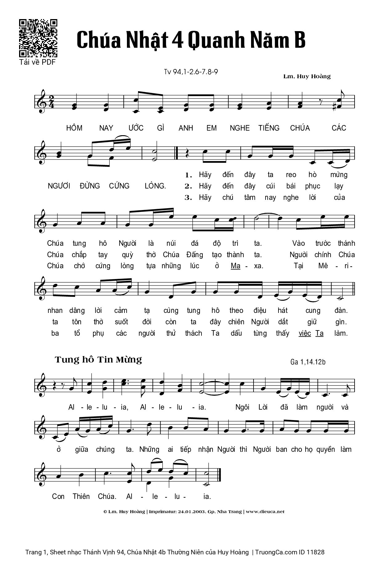 Hôm nay ước gì anh em nghe tiếng Chúa các ngươi đừng cứng lòng, Trang 5