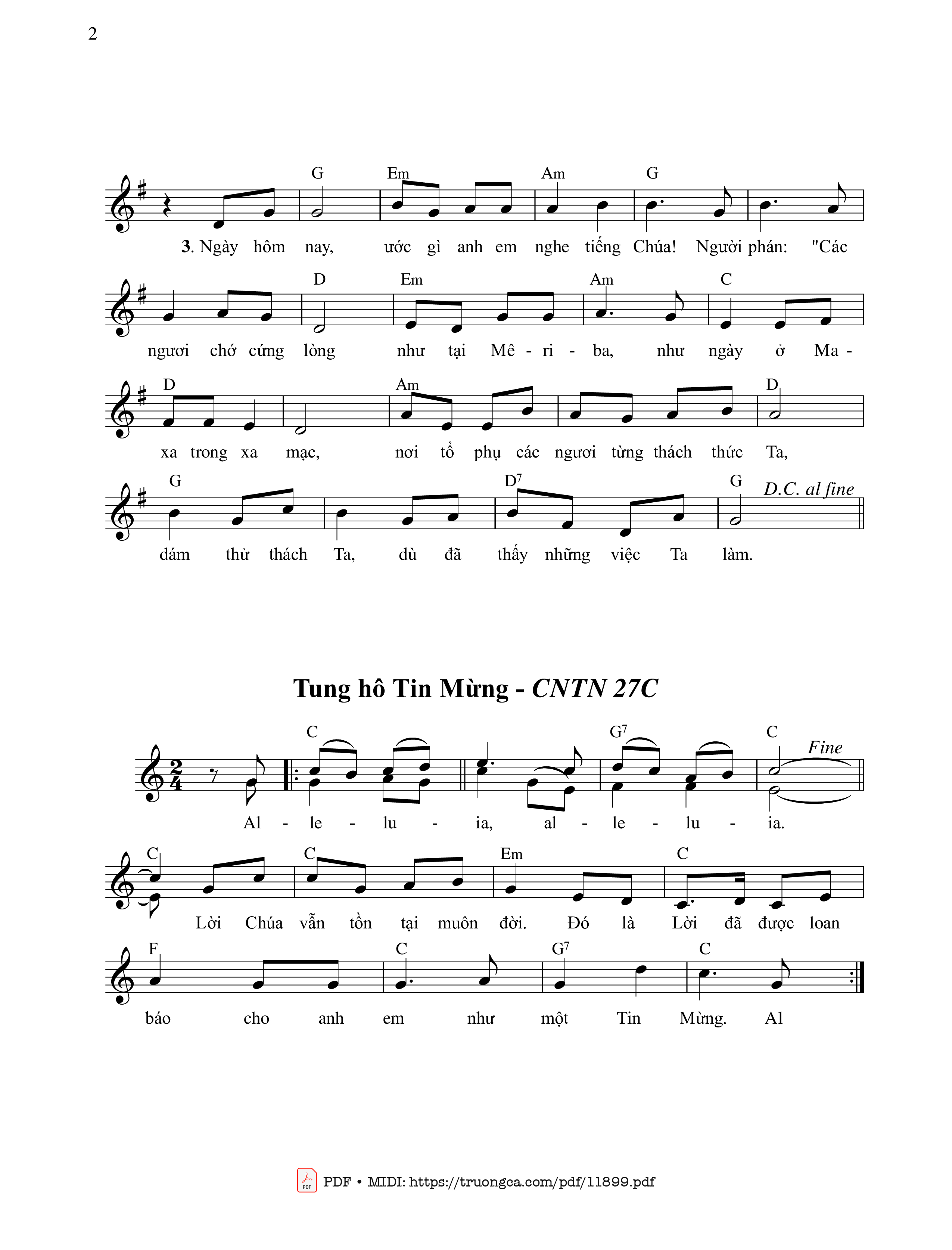 Ngày hôm nay ước gì anh em nghe tiếng Chúa, Trang 3