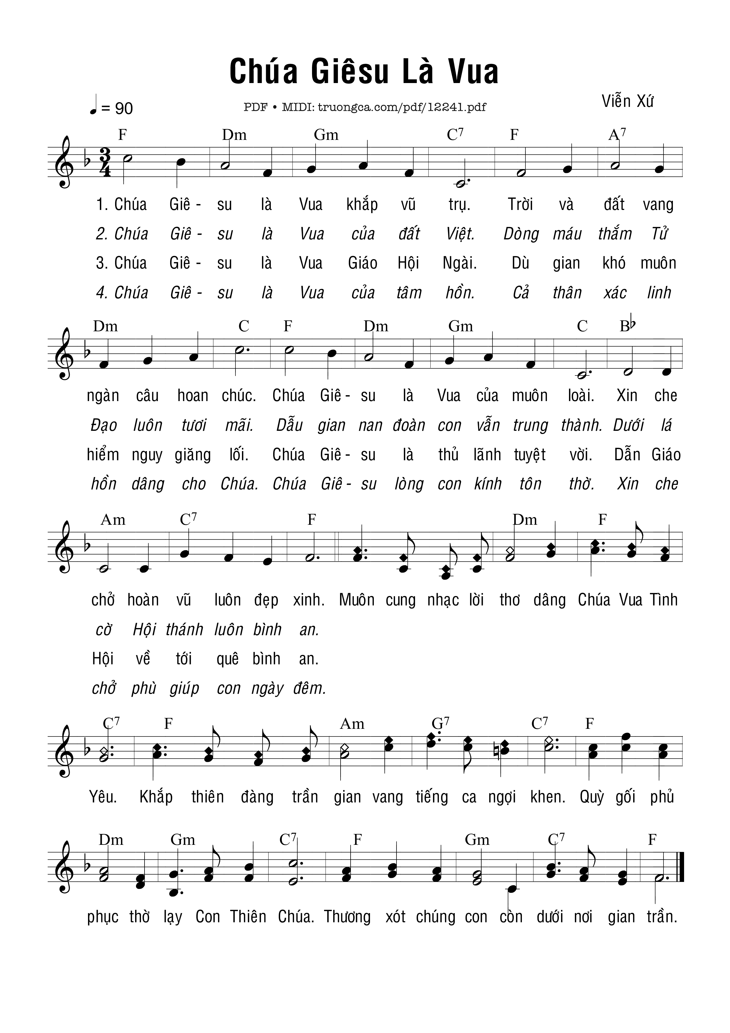 Chúa Giêsu Là Vua