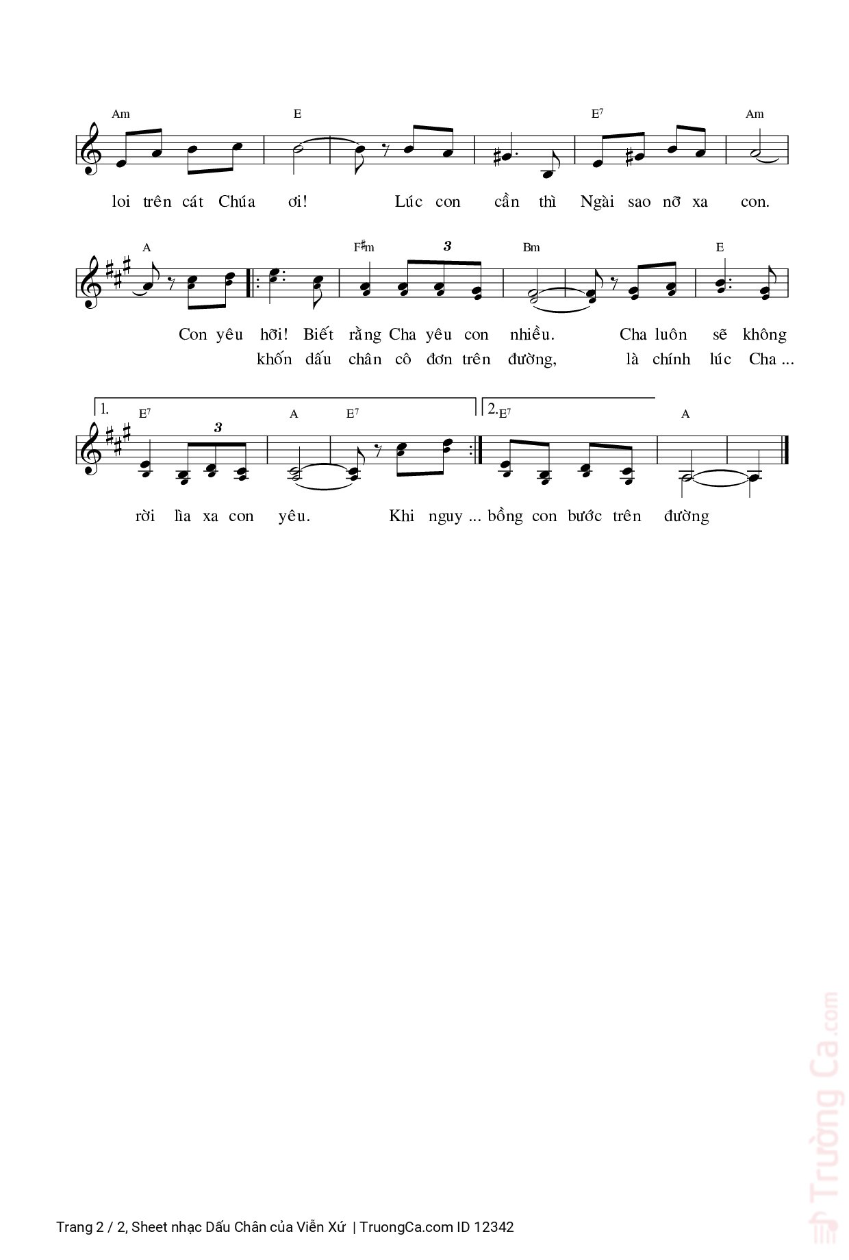 Có một người một đêm mơ giấc mộng say, Trang 2