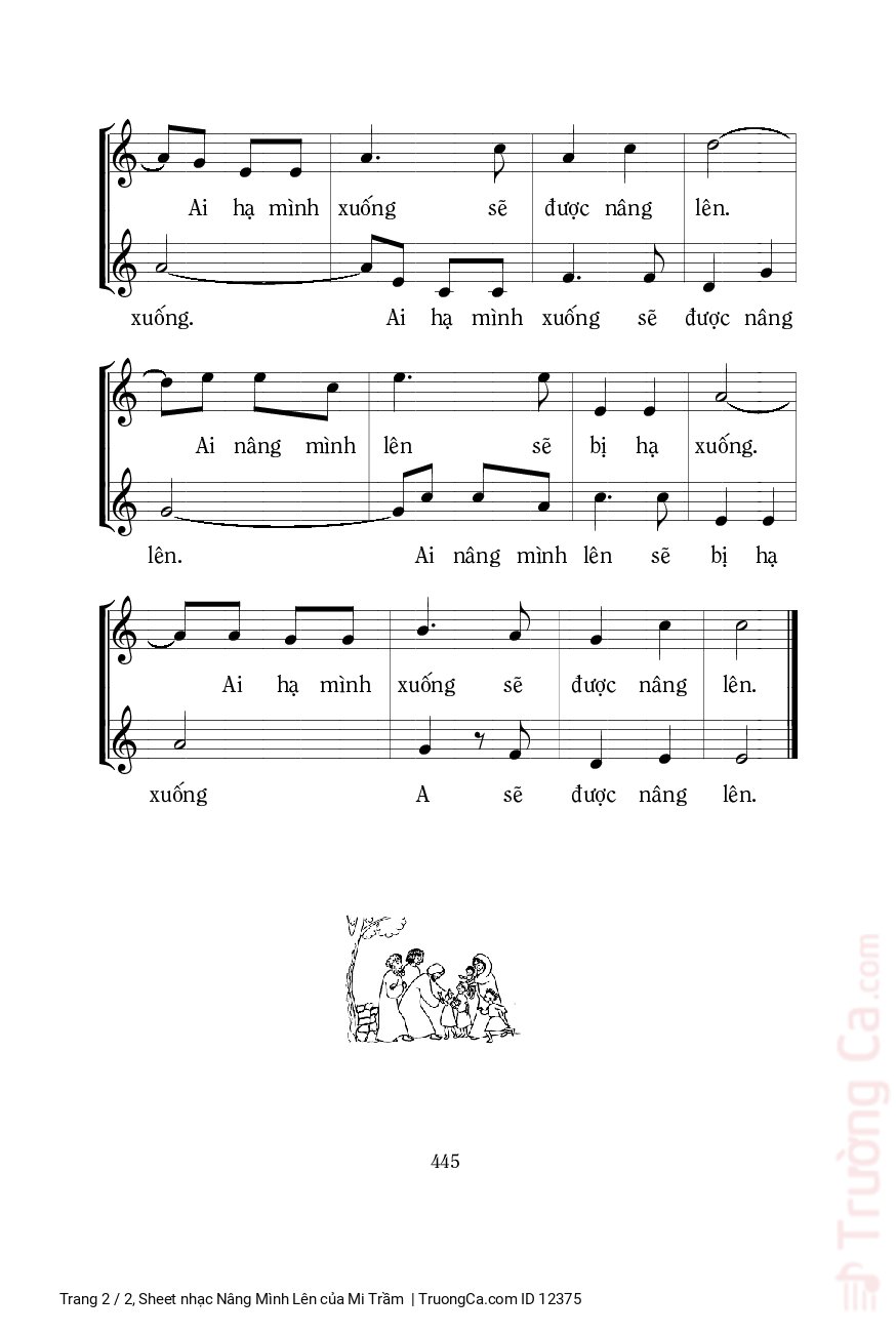 Page 2 of Sheet music PDF Nâng Mình Lên - Mi Trầm