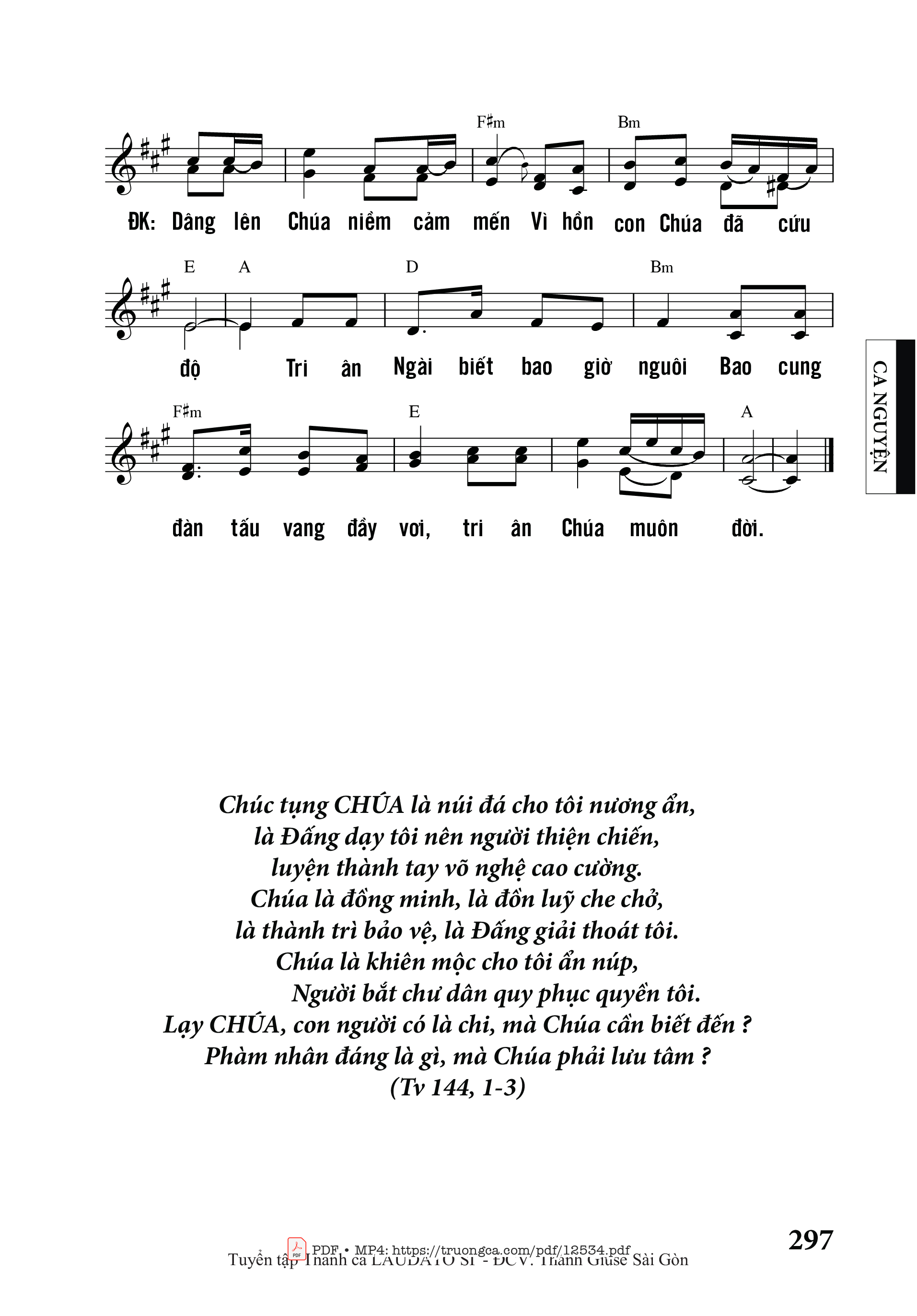Page 2 of Sheet music PDF Nơi Con Nương ẩn - Minh Tâm