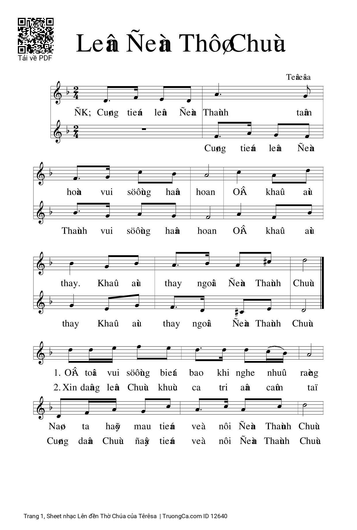 Lên đền Thờ Chúa