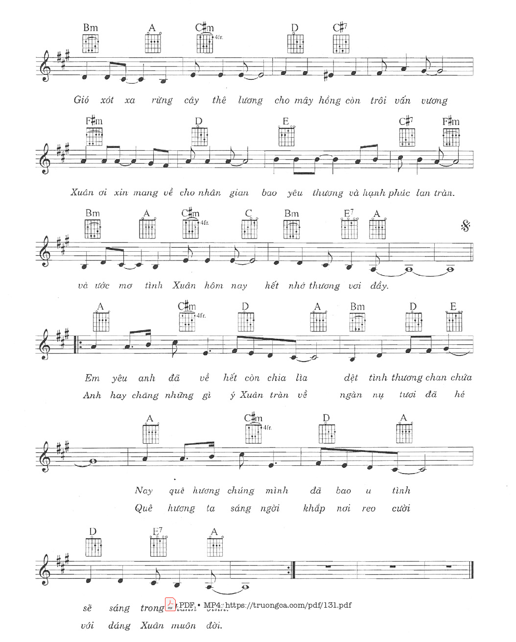 Muôn chim đua hót chào nắng xuân huy hoàng, Trang 2