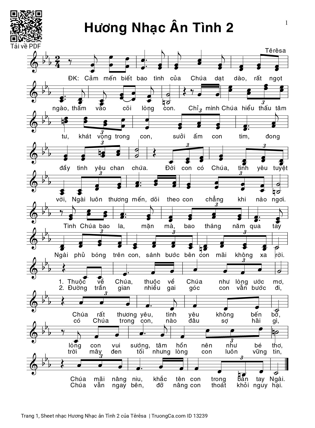 Hương Nhạc ân Tình 2