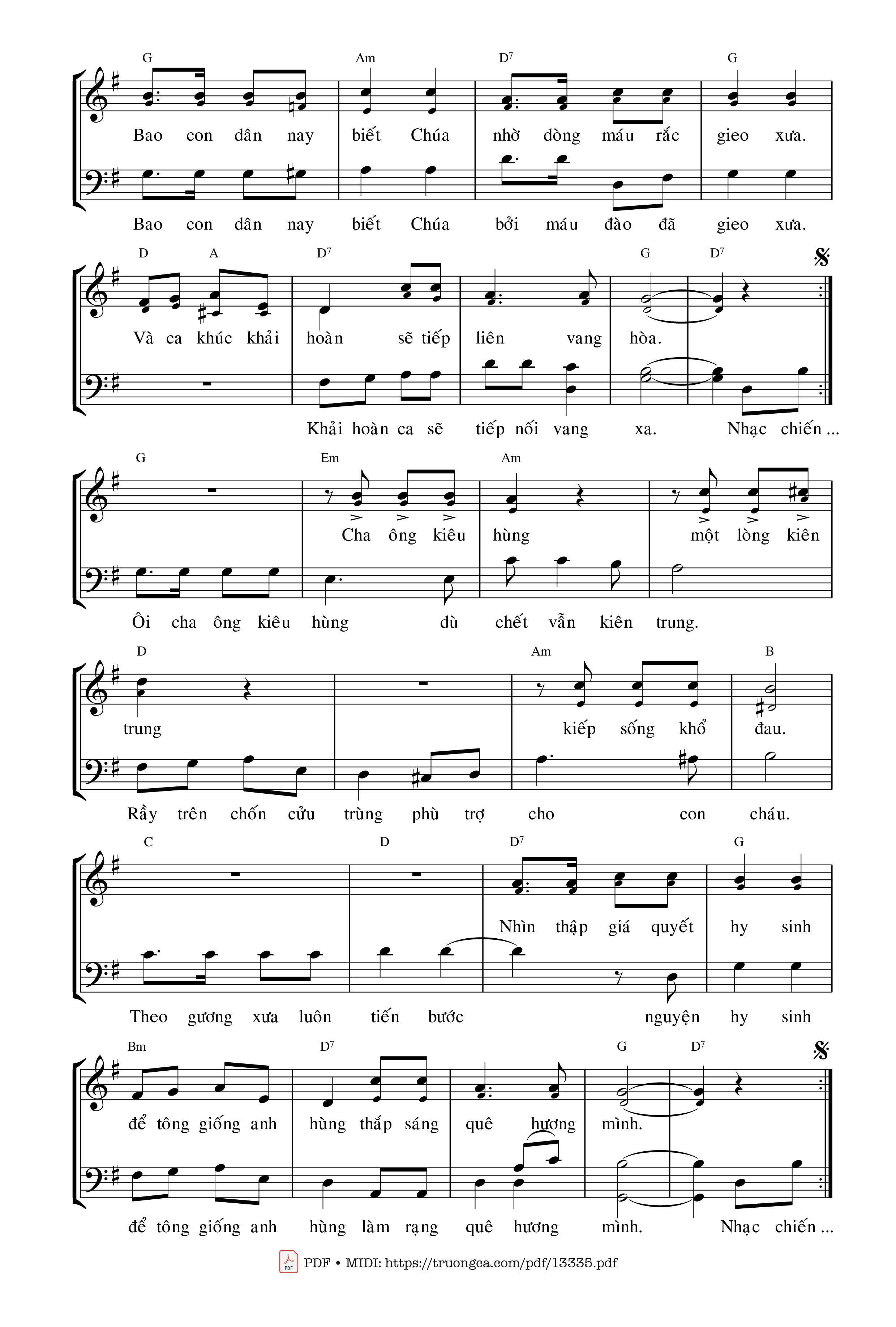 Thể hiện Ca đoàn Sao Mai Dòng máu thắm tô đẹp cuộc đời còn lưu danh thiên thu, Trang 3