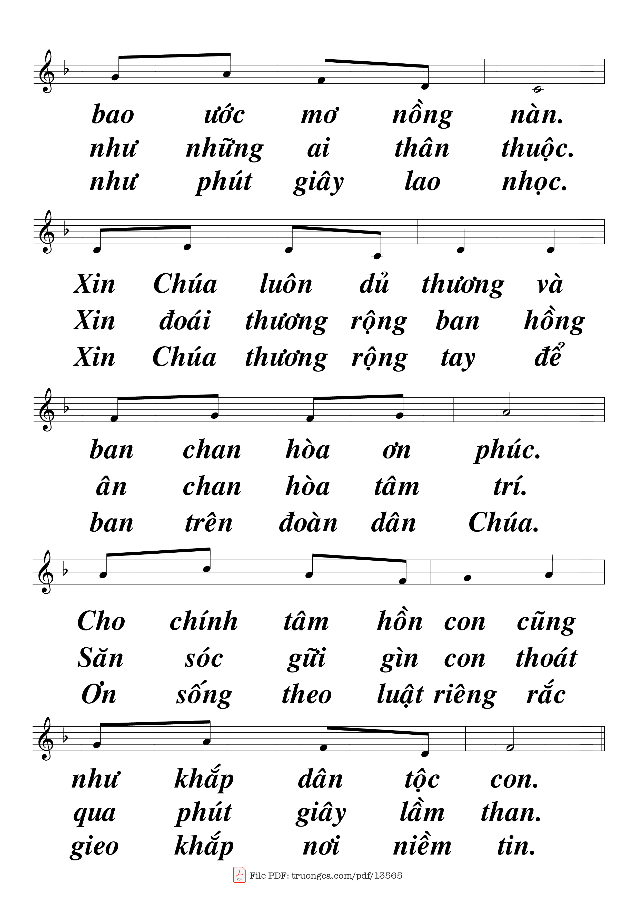 ÐK Dâng lên trước thiên tòa này bánh thơm với rượu ngon, Trang 4