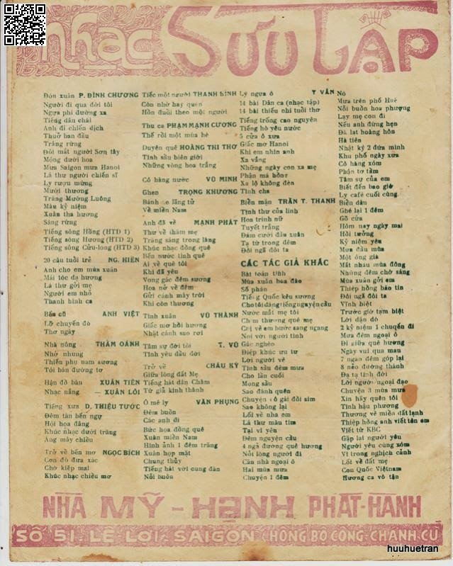 Page 4 of Sheet music PDF Cung buồn tháng hạ - Lê Dinh