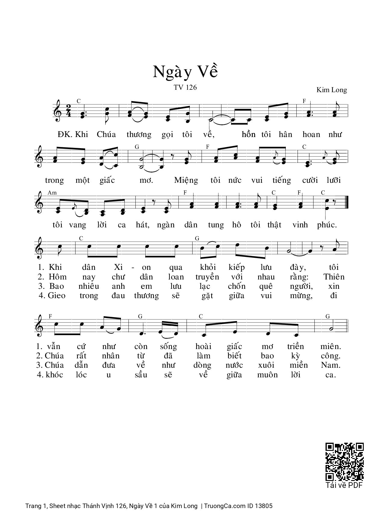 Thể hiện Ca đoàn Đức Mẹ Hằng Cứu Giúp , Trang 6