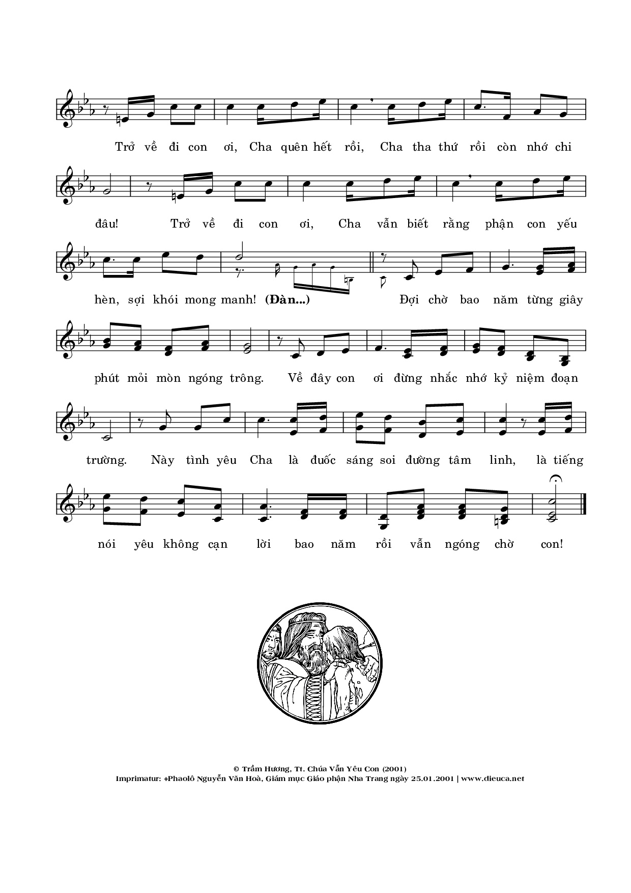 Về đây con ơi người yêu dấu của lòng Cha ơi, Trang 2