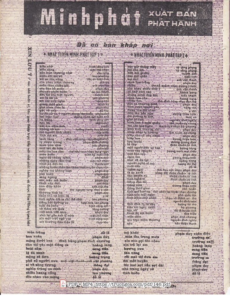 Page 4 of Sheet music PDF Áo cưới màu hoa cà - Hùng Linh