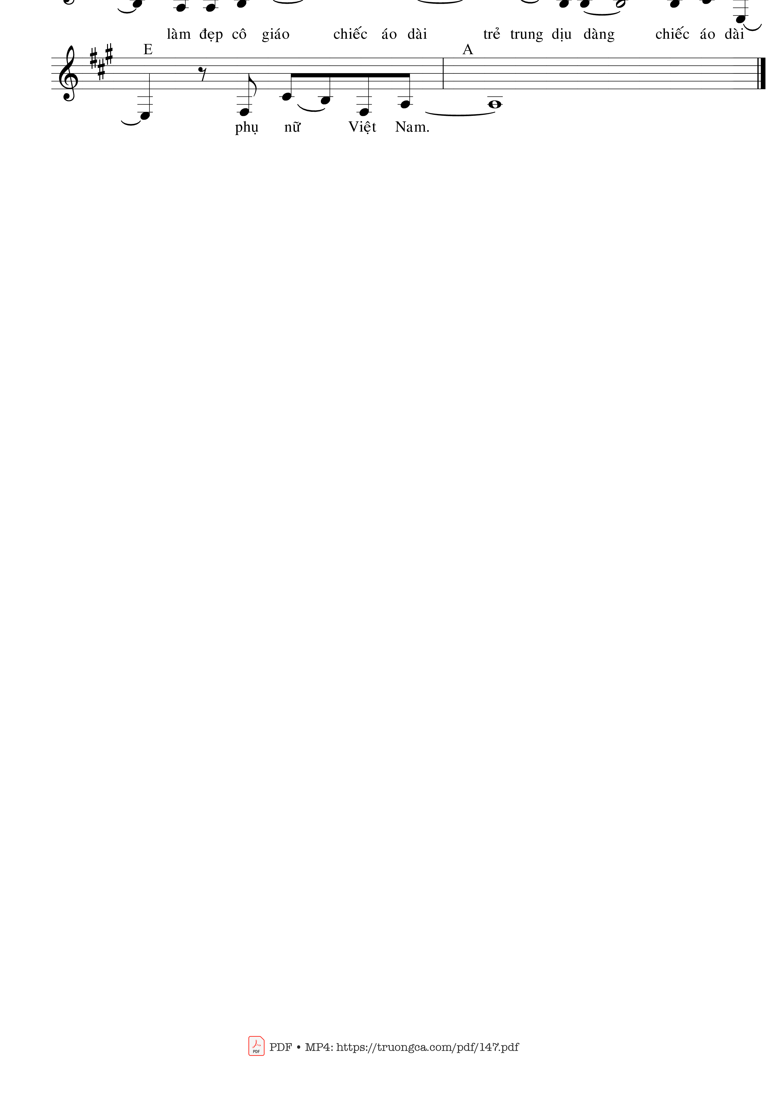 Chiếc áo dài rất dễ thương Tung bay trong nắng vàng thật dễ thương, Trang 2