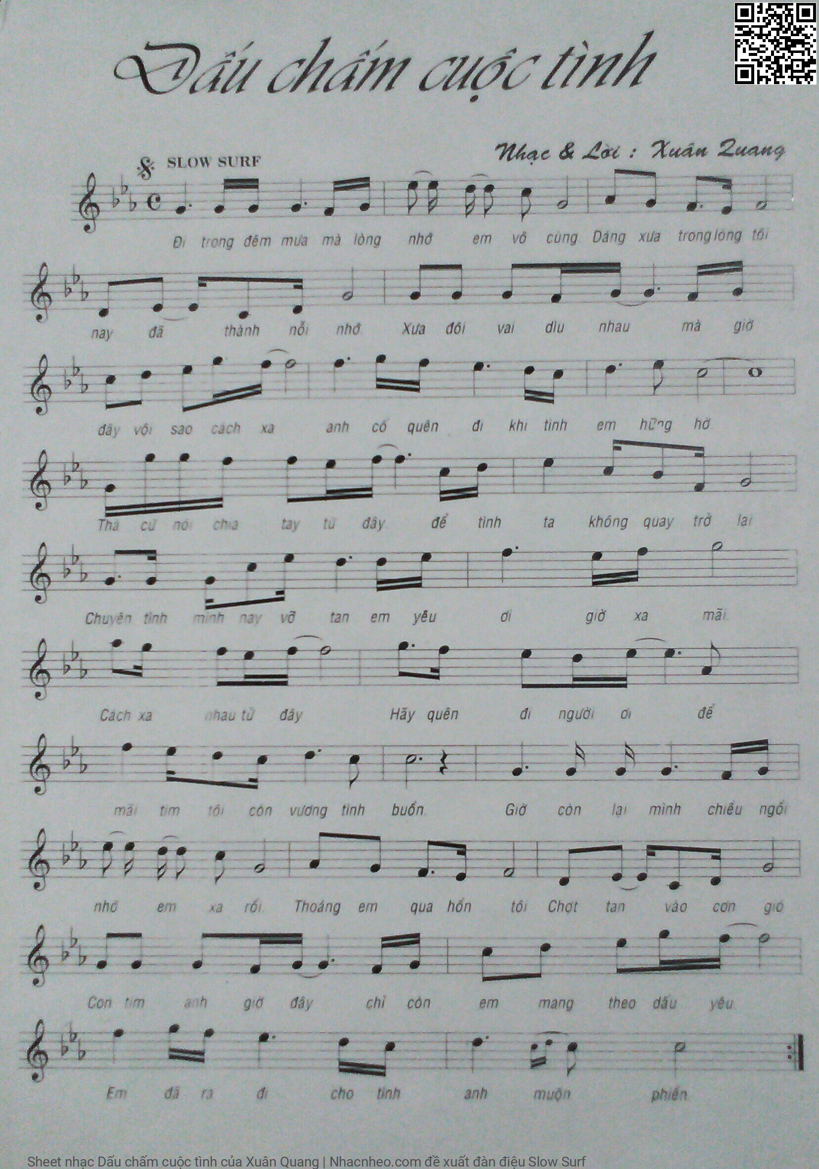 Dấu chấm cuộc tình