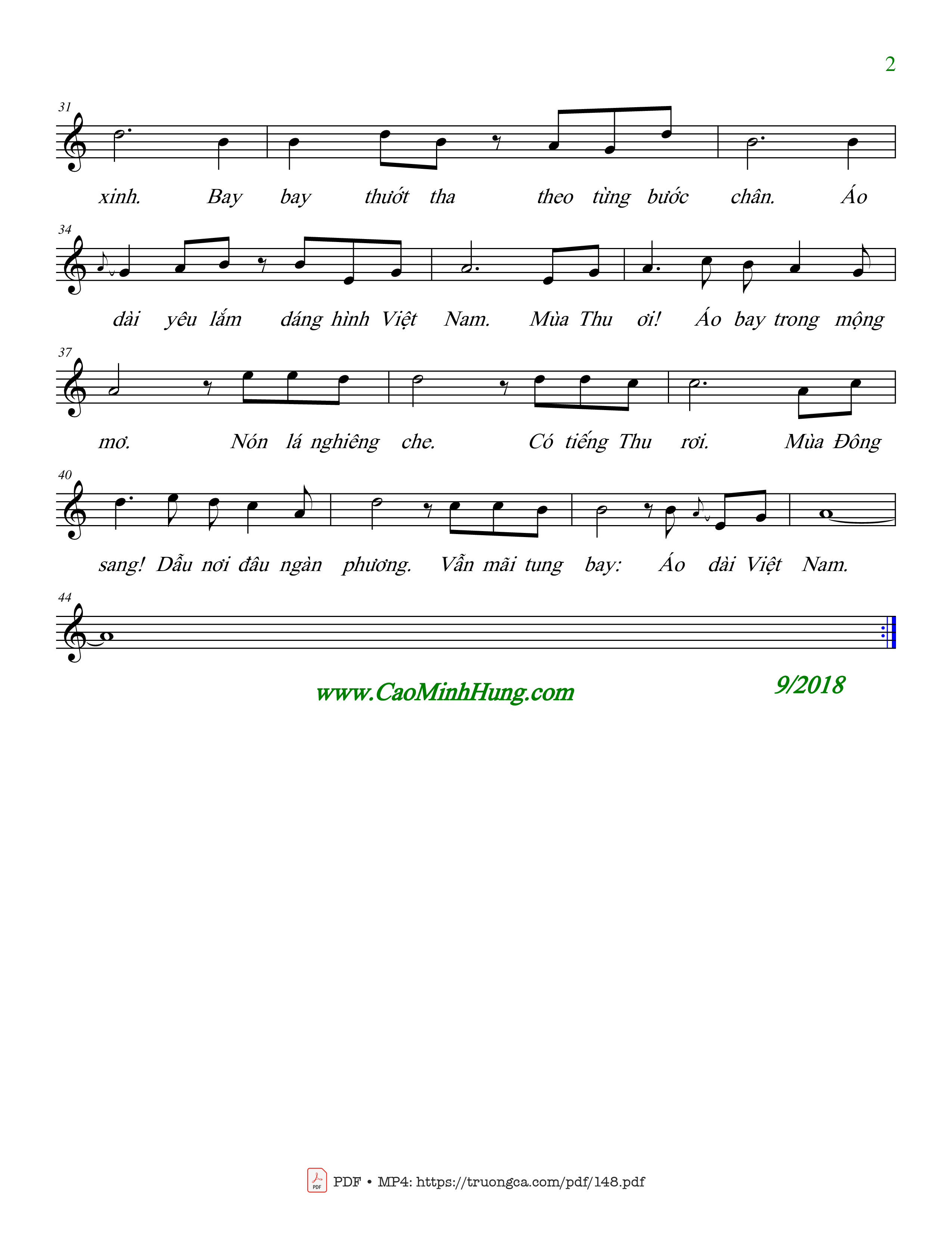 Việt Nam tôi yêu, Trang 2