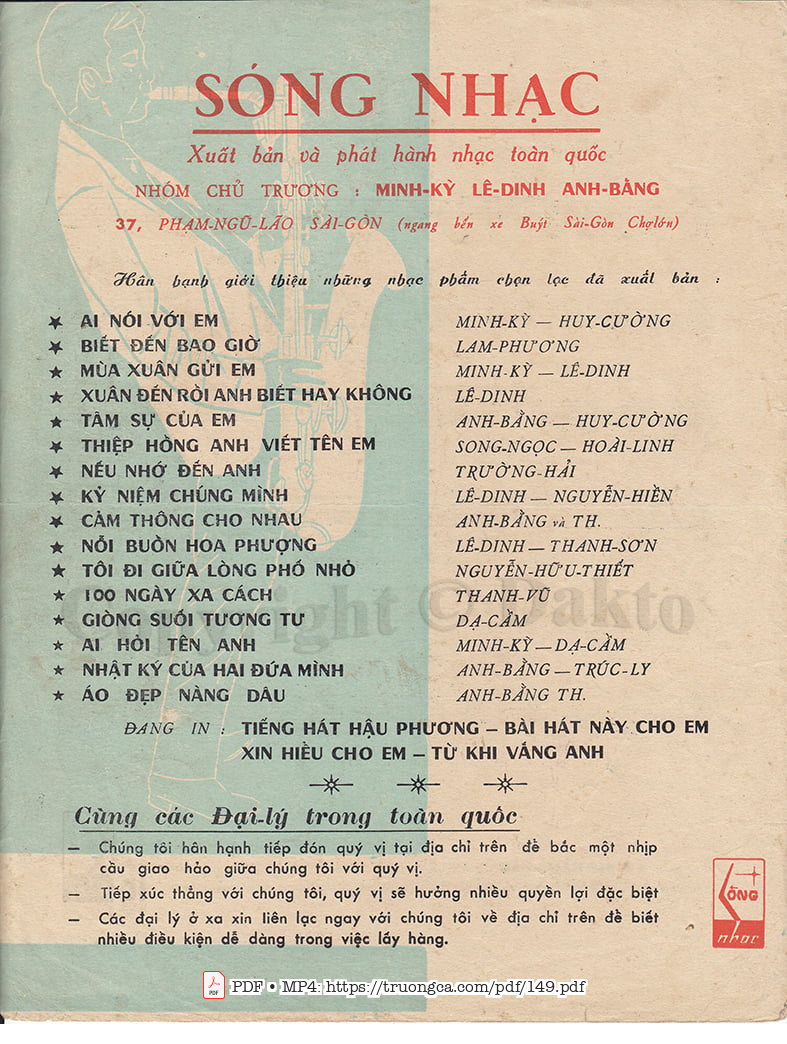 Page 4 of Sheet music PDF Áo đẹp nàng dâu - Anh Bằng