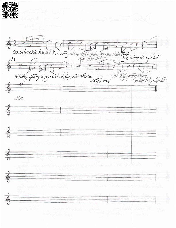 Page 2 of Sheet music PDF Dẫu mai sau - Nguyên Nhu