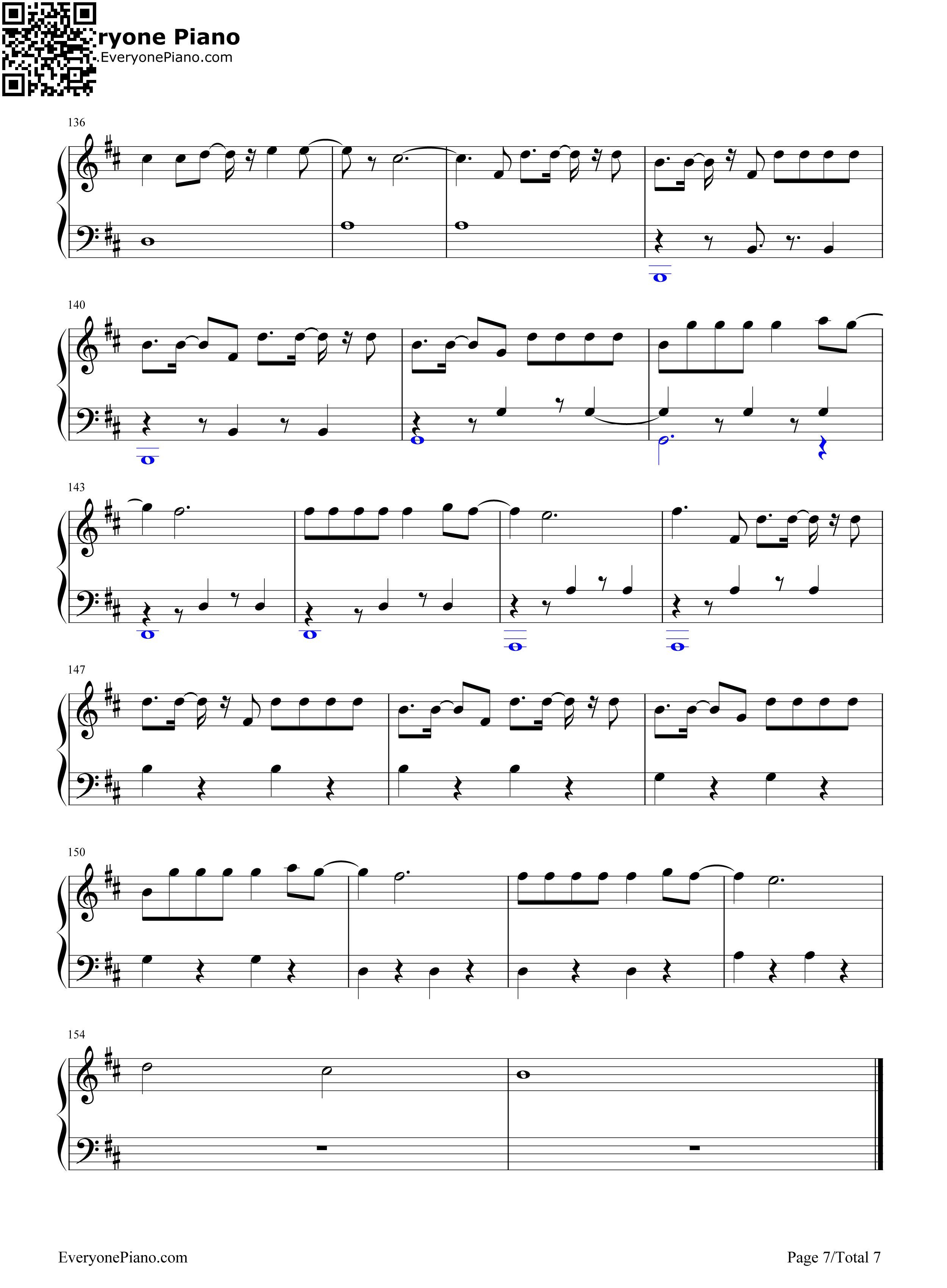Page 7 of Sheet music PDF Despacito - Luis Fonsi