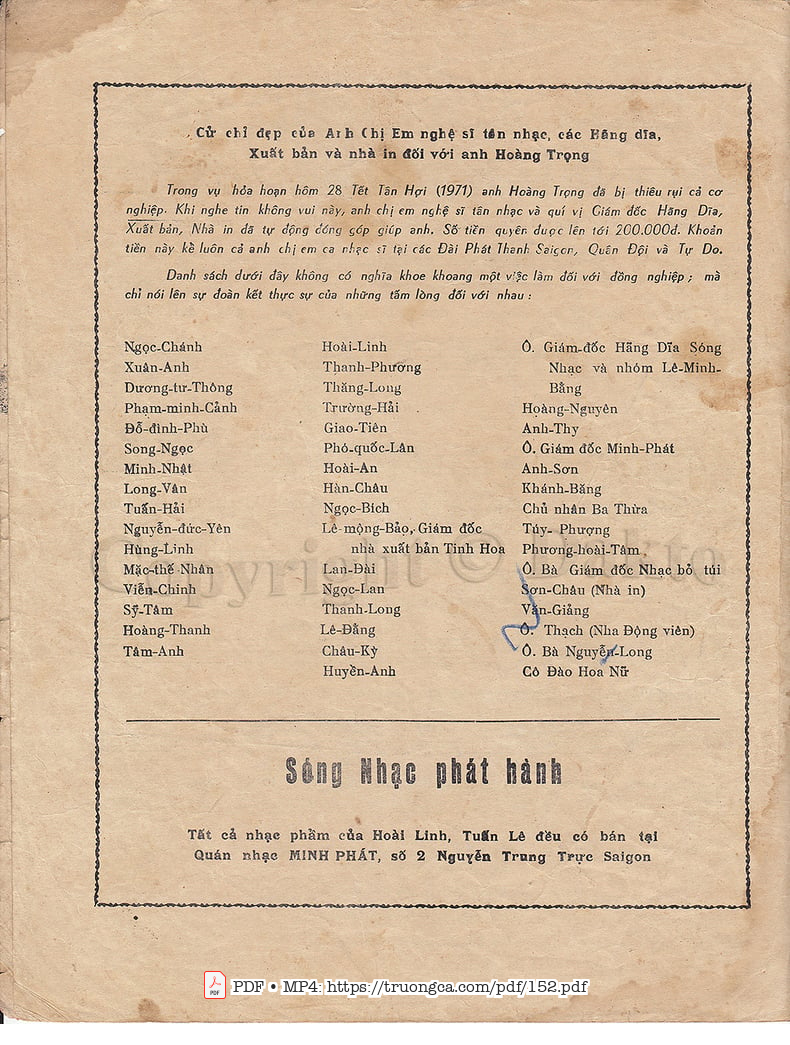 Page 4 of Sheet music PDF Áo em chưa mặc một lần - Hoài Linh