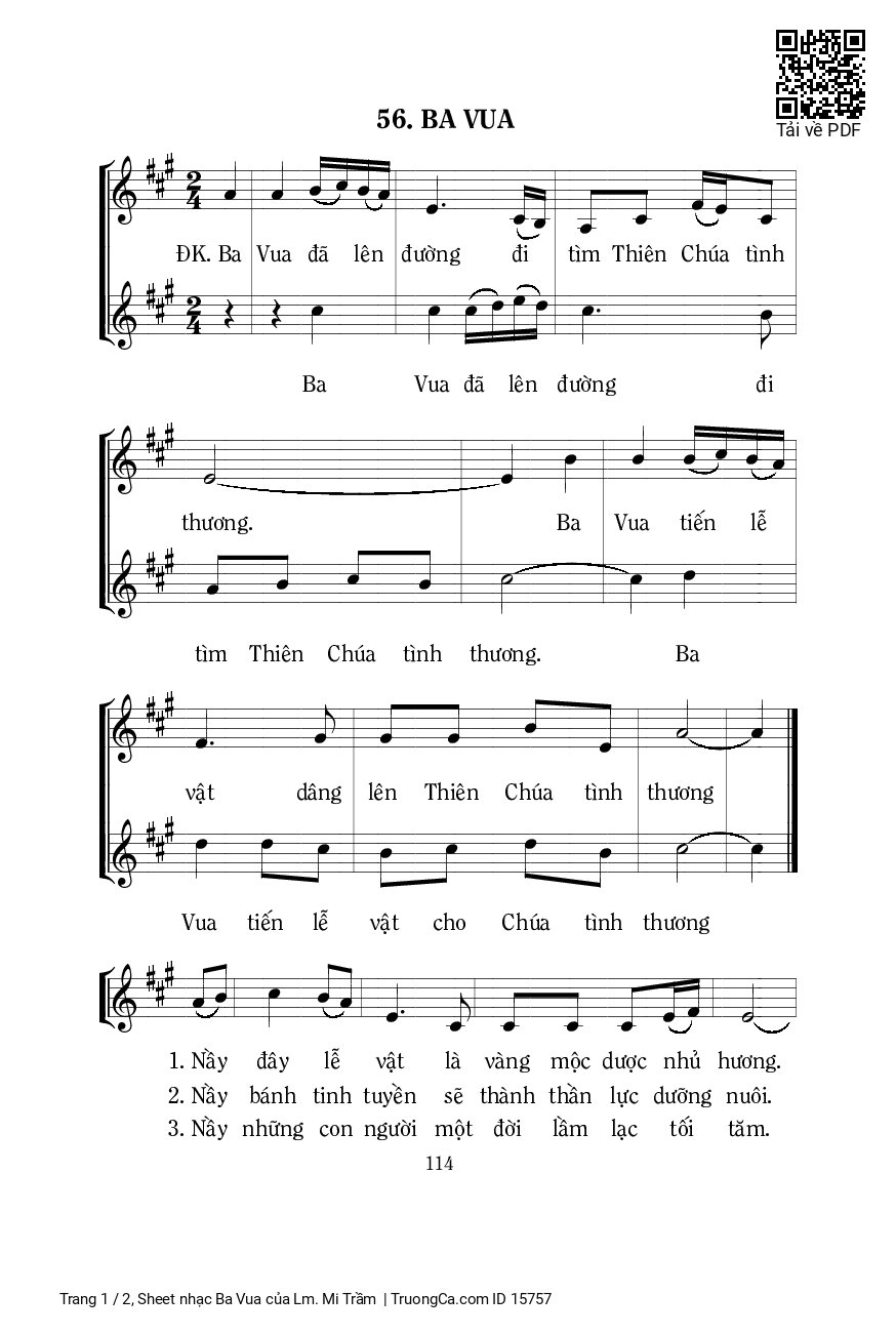 Ba Vua đã lên đường đi tìm Thiên Chúa tình thương, Trang 3