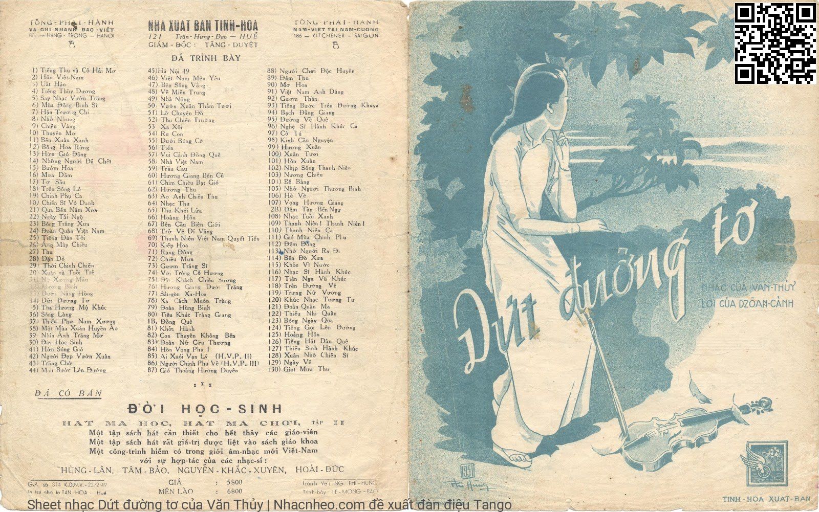 Sheet PDF of Dứt đường tơ