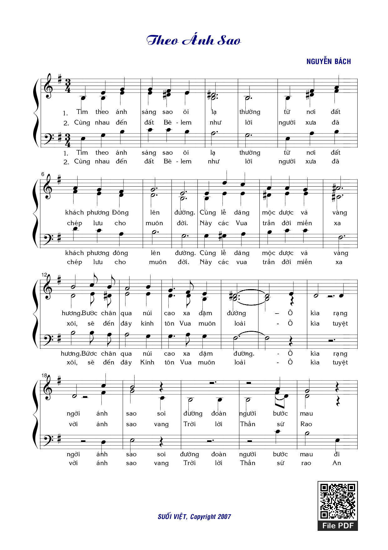 Theo ánh Sao - Nguyễn Bách