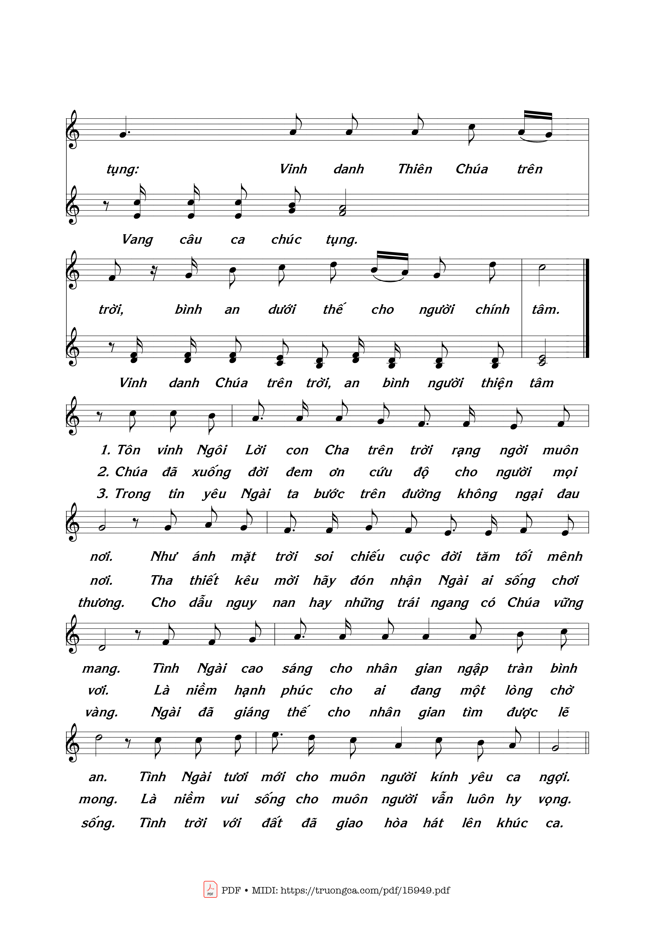 Vui mừng tràn lan con dâng lên điệu hát cung đàn, Trang 4