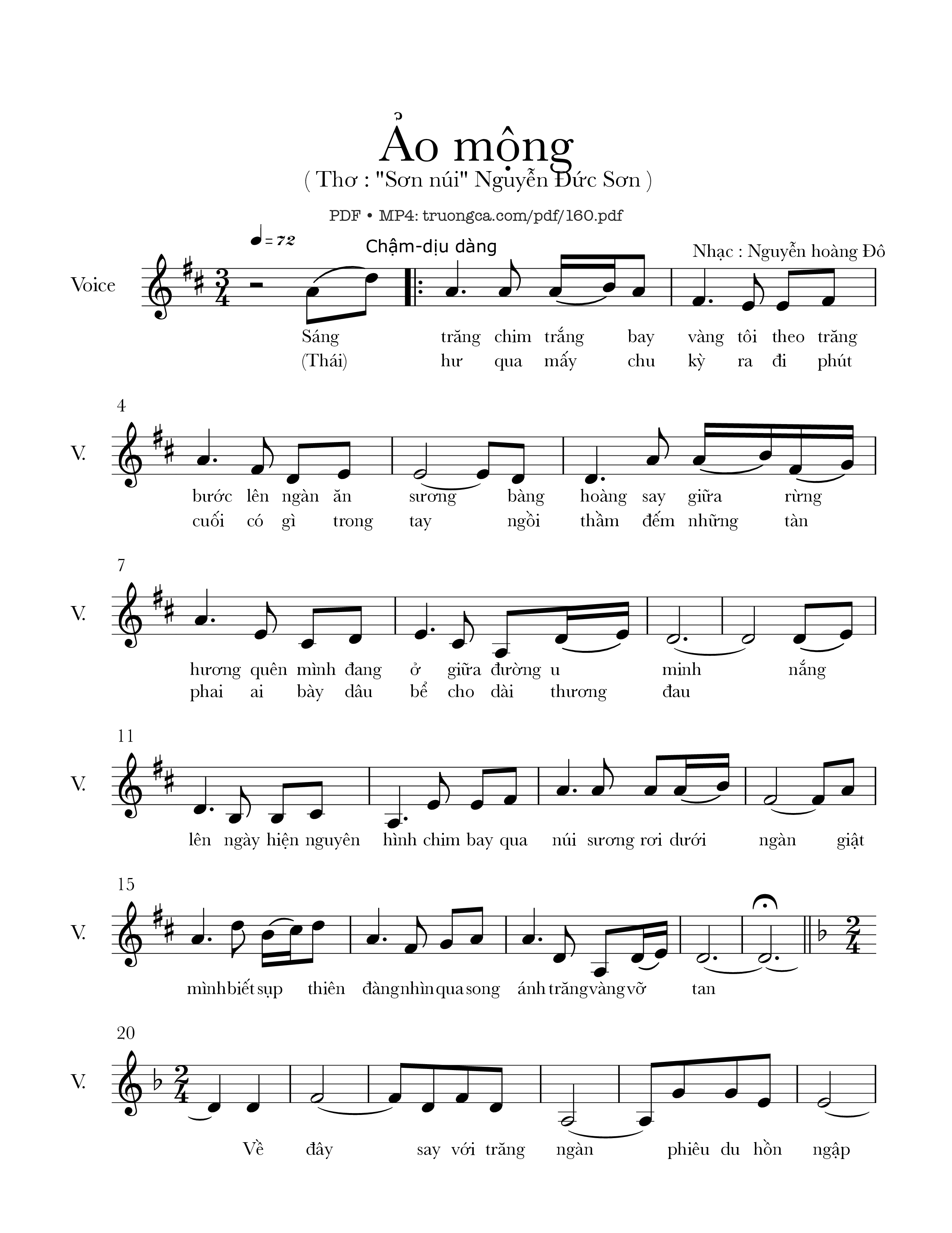 Ảo mộng - Nguyễn Hoàng Đô