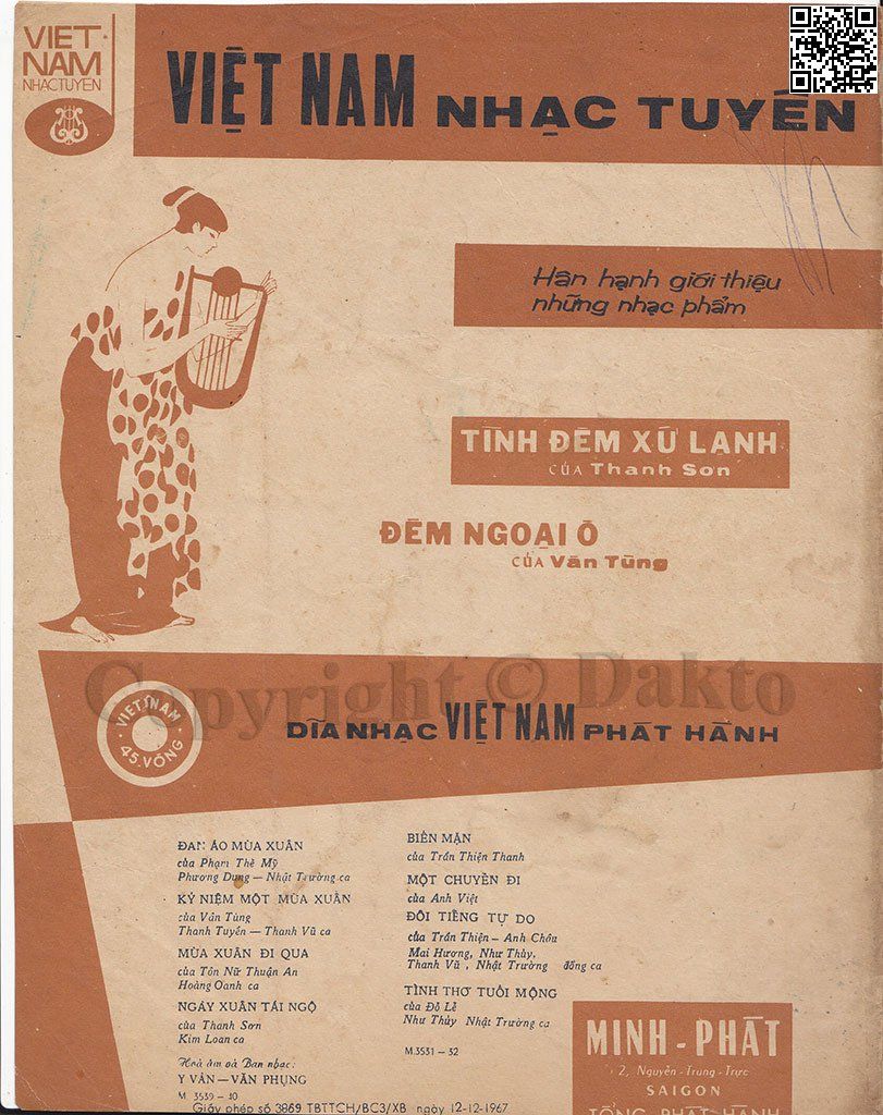 Page 4 of Sheet music PDF Đan áo mùa xuân - Phạm Thế Mỹ