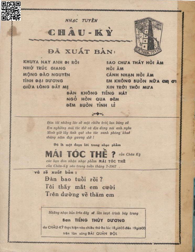 Page 4 of Sheet music PDF Đàn không tiếng hát - Châu Kỳ