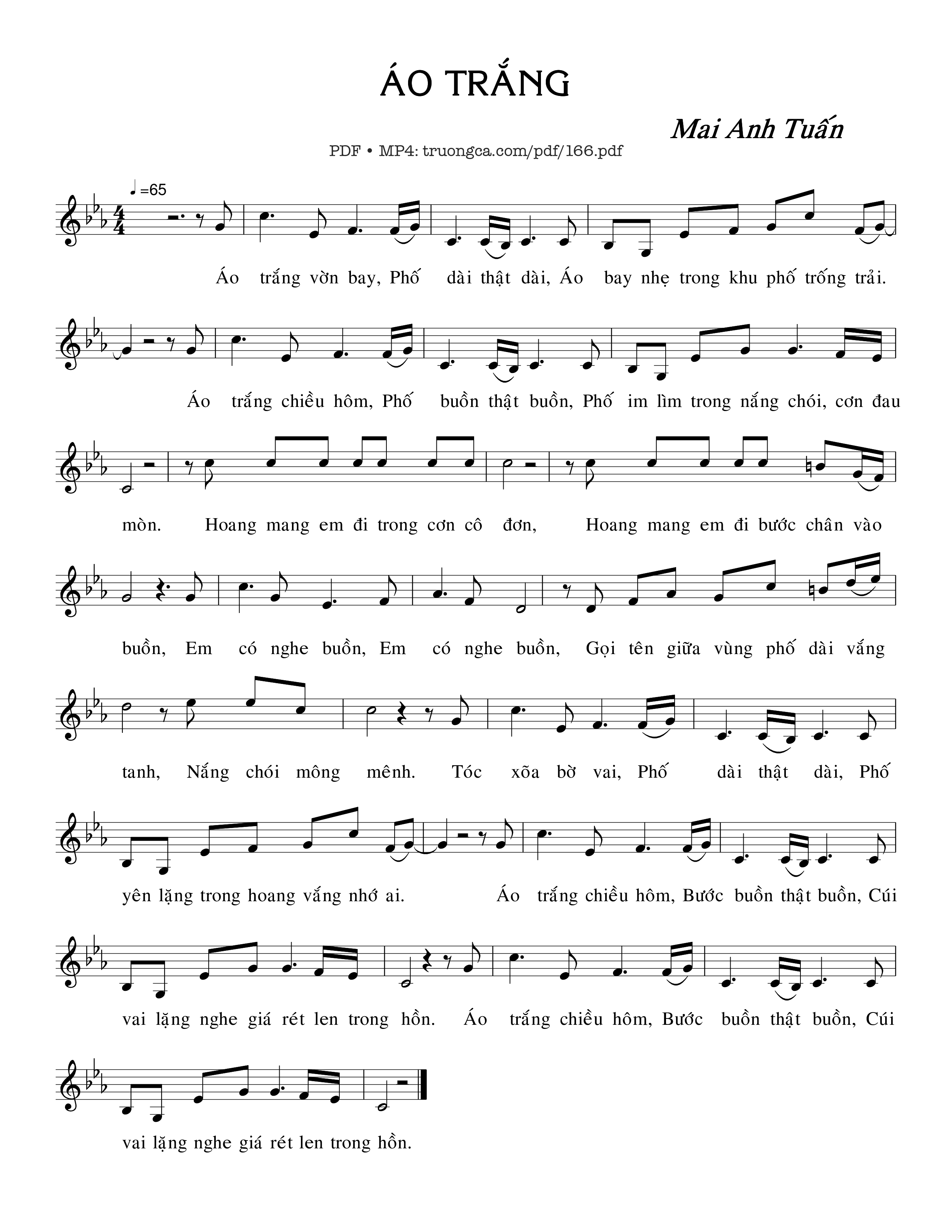 Áo trắng - Mai Anh Tuấn