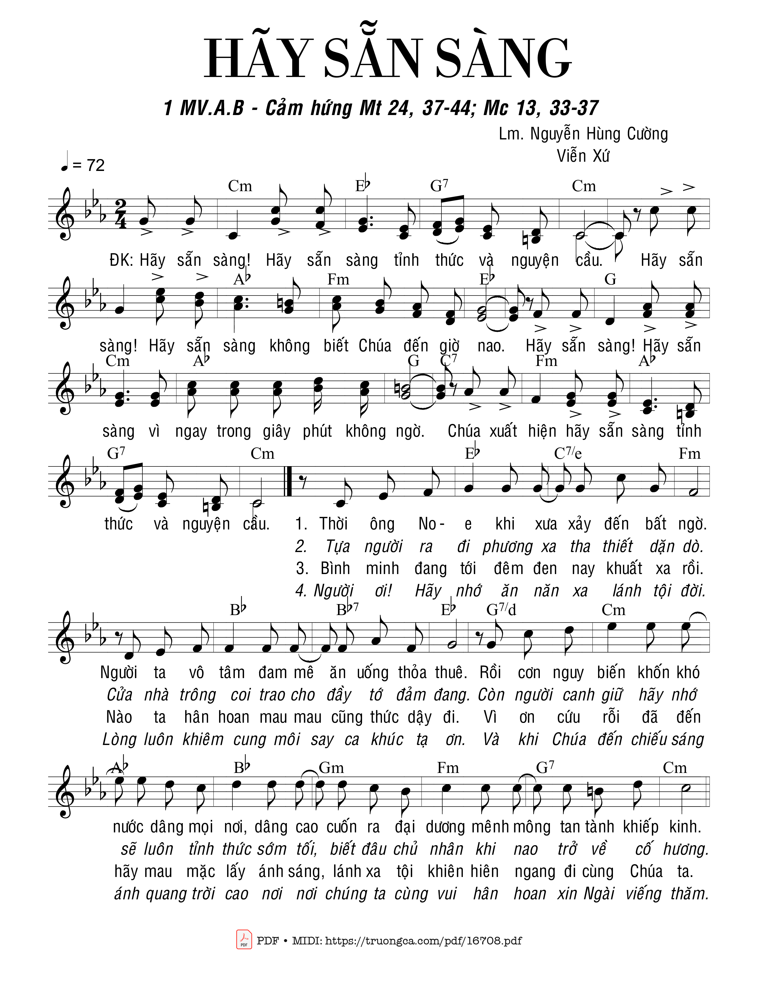 Hãy Sẵn Sàng (mc. 13)