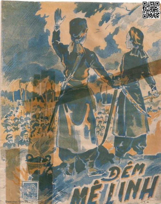 Page 1 of Sheet music PDF Đêm Mê Linh - Văn Giảng