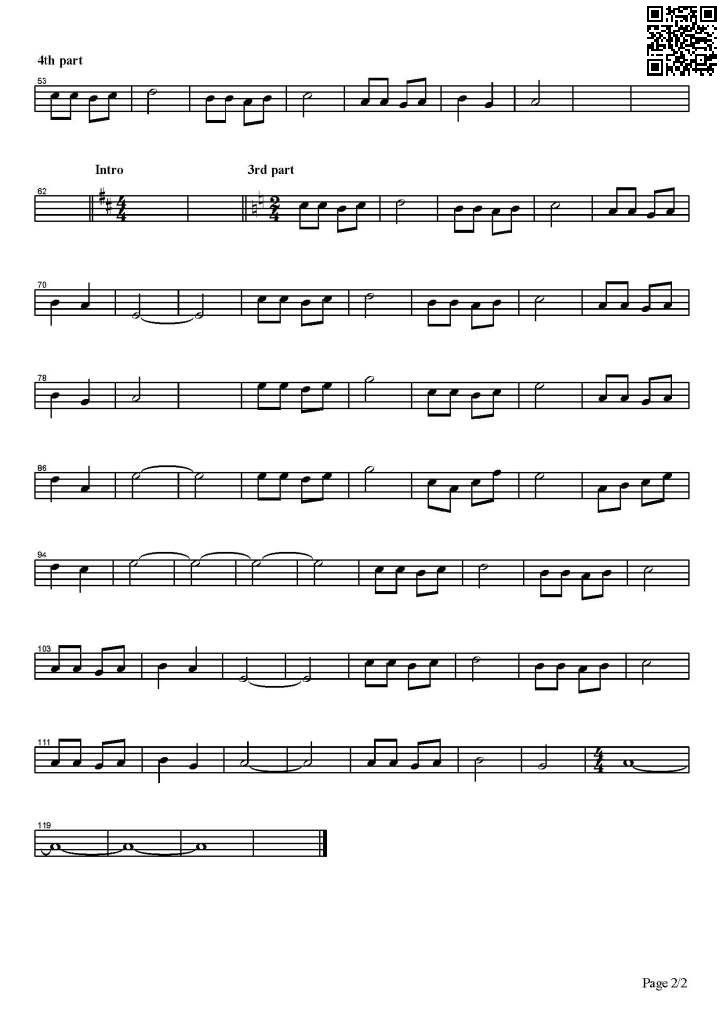 Page 2 of Sheet music PDF Đêm nằm mơ phố - Việt Anh