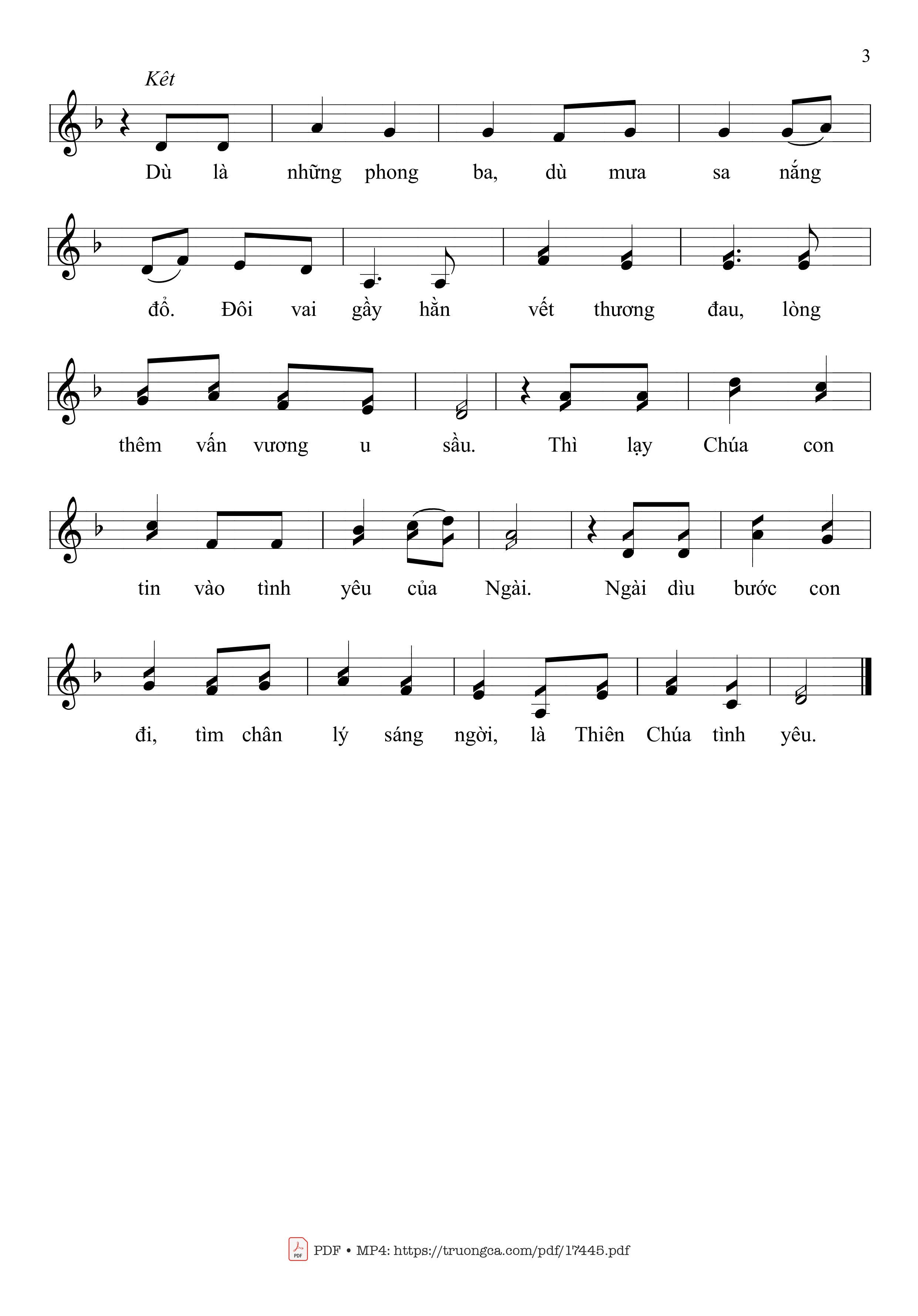 Page 3 of Sheet music PDF Huyền Nhiệm Cao Siêu - Mai Hoàng Công