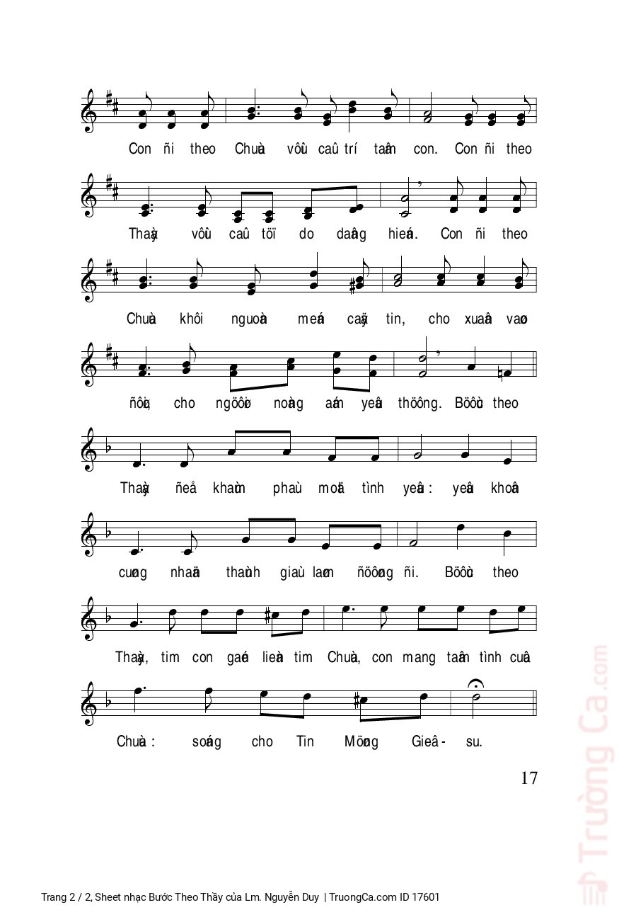 Chúa đã gọi và chính Chúa đã chọn con, Trang 3